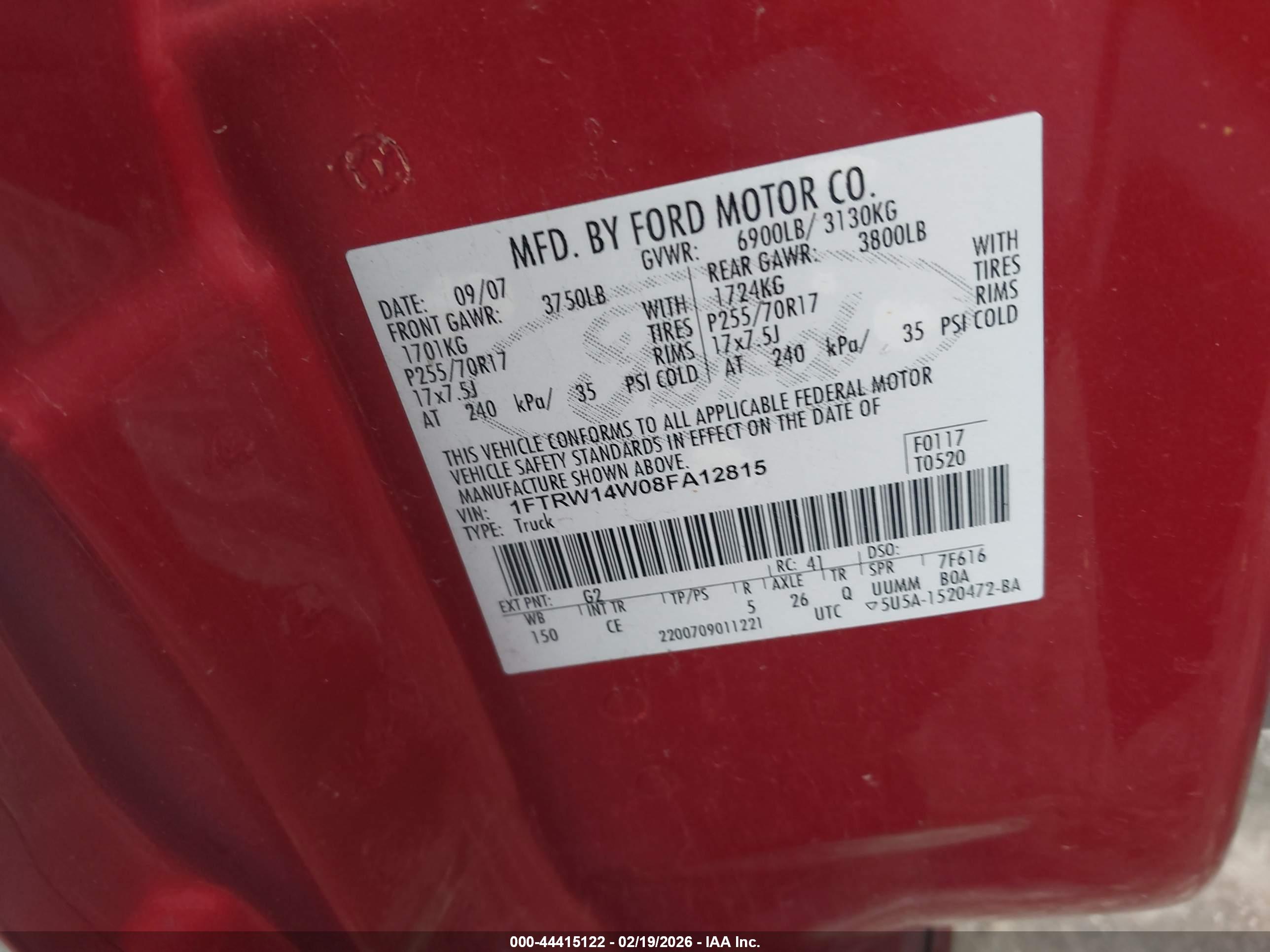 FORD F-150 image 9