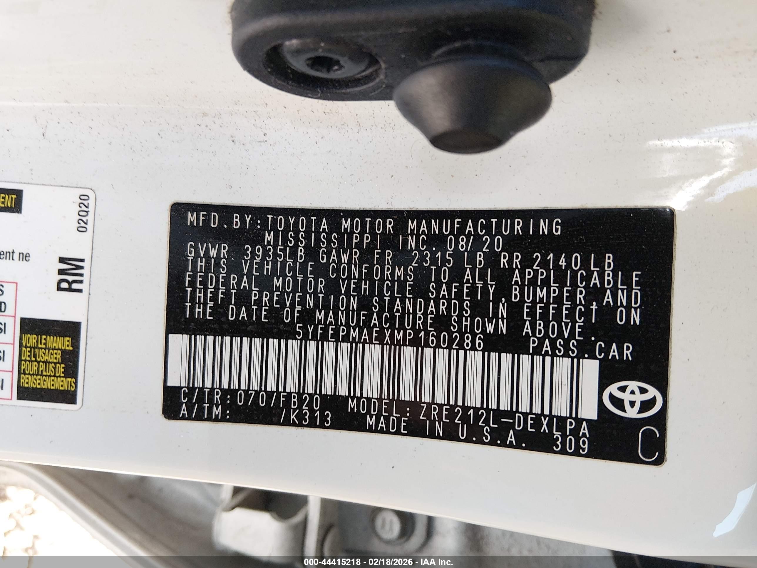 TOYOTA COROLLA image 9