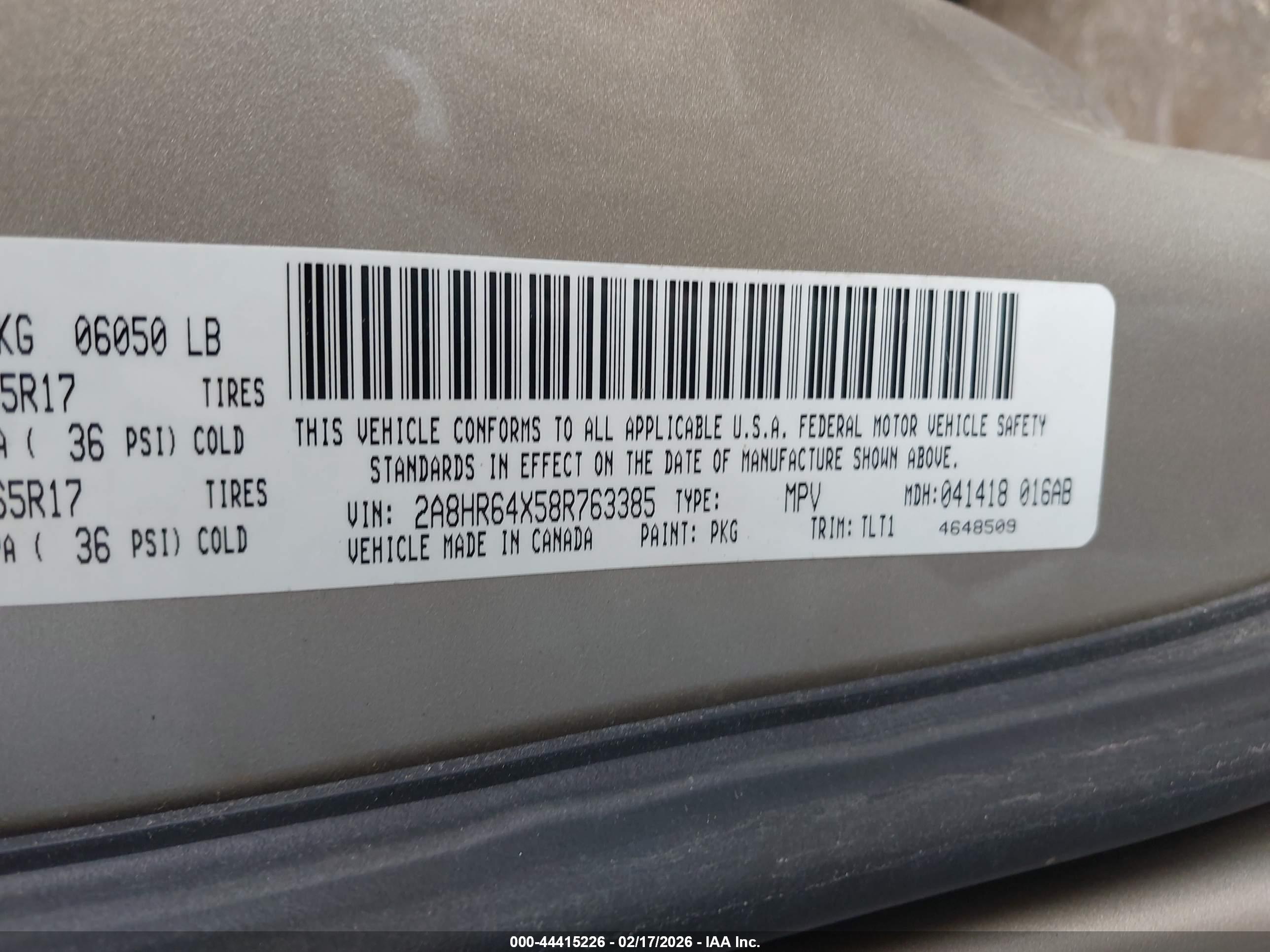 CHRYSLER TOWN image 9