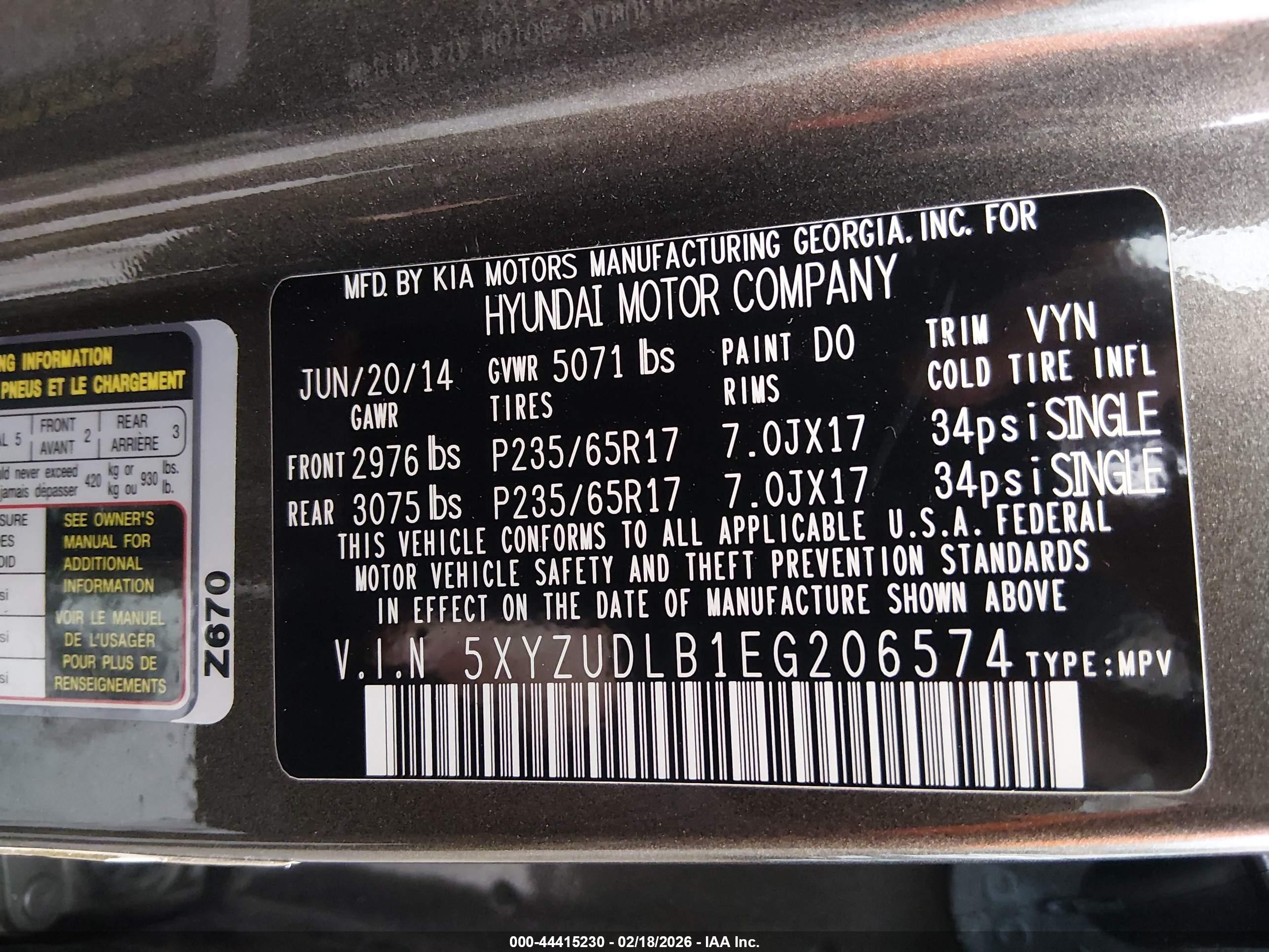 HYUNDAI SANTA image 9