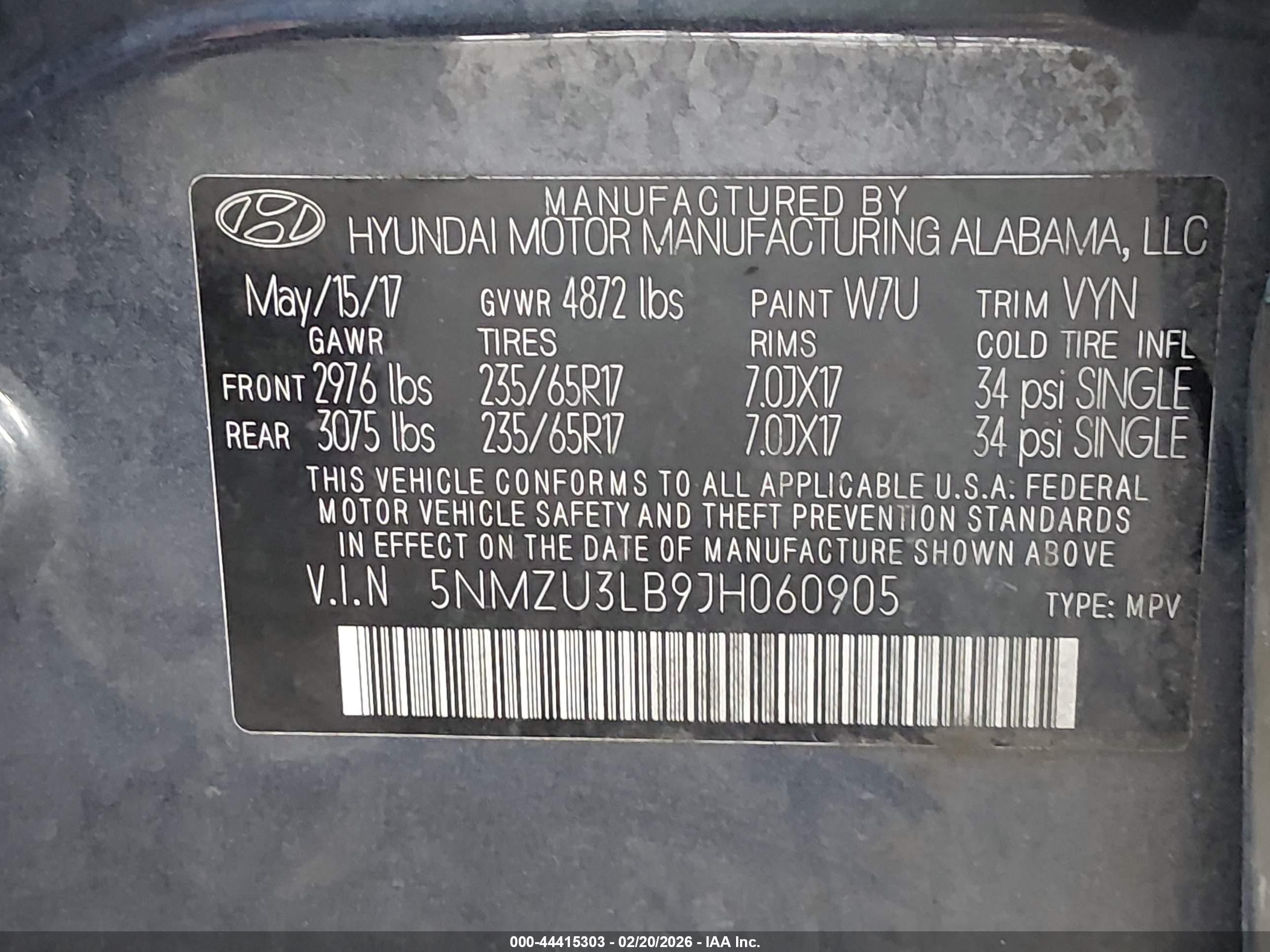 HYUNDAI SANTA image 9