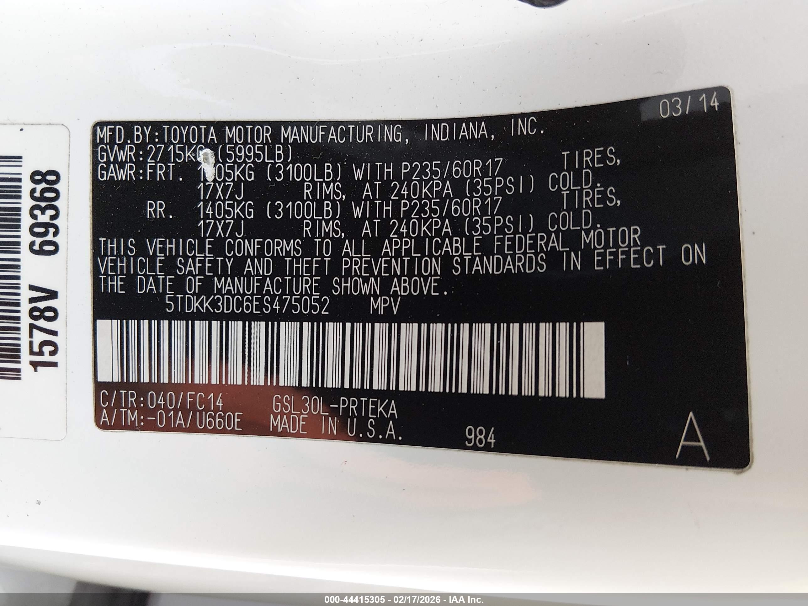 TOYOTA SIENNA image 9