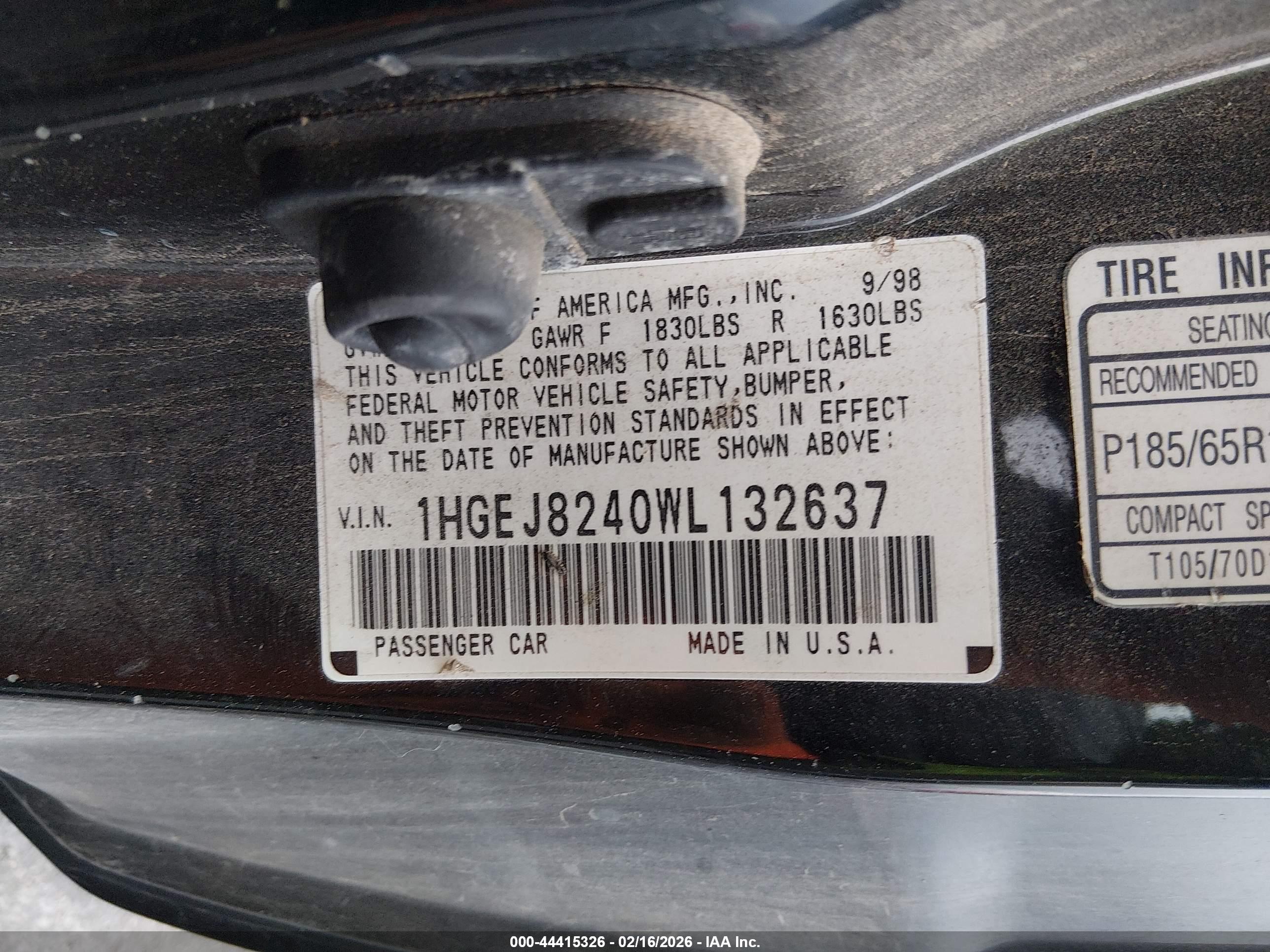 HONDA CIVIC image 9
