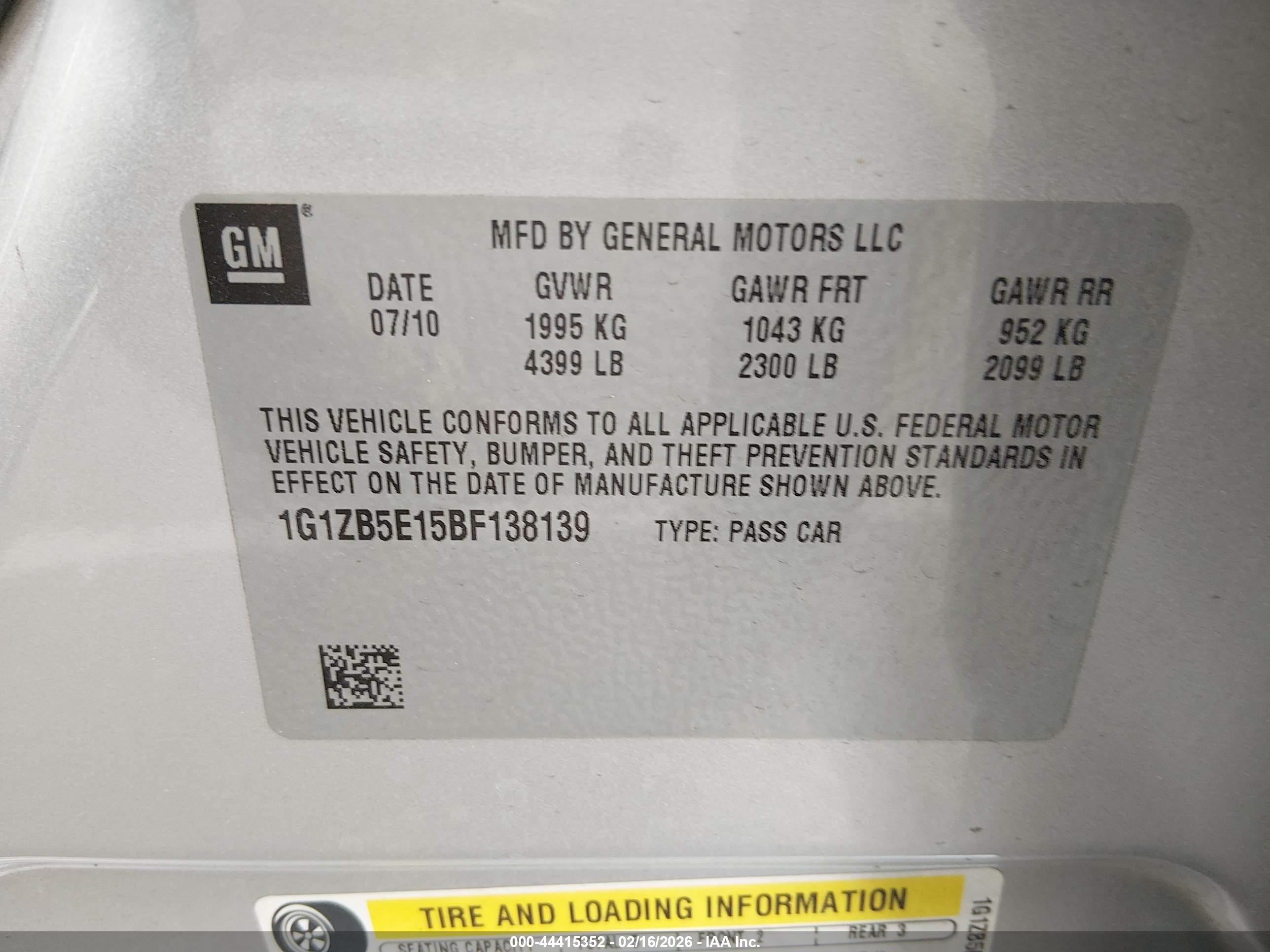 CHEVROLET MALIBU image 9