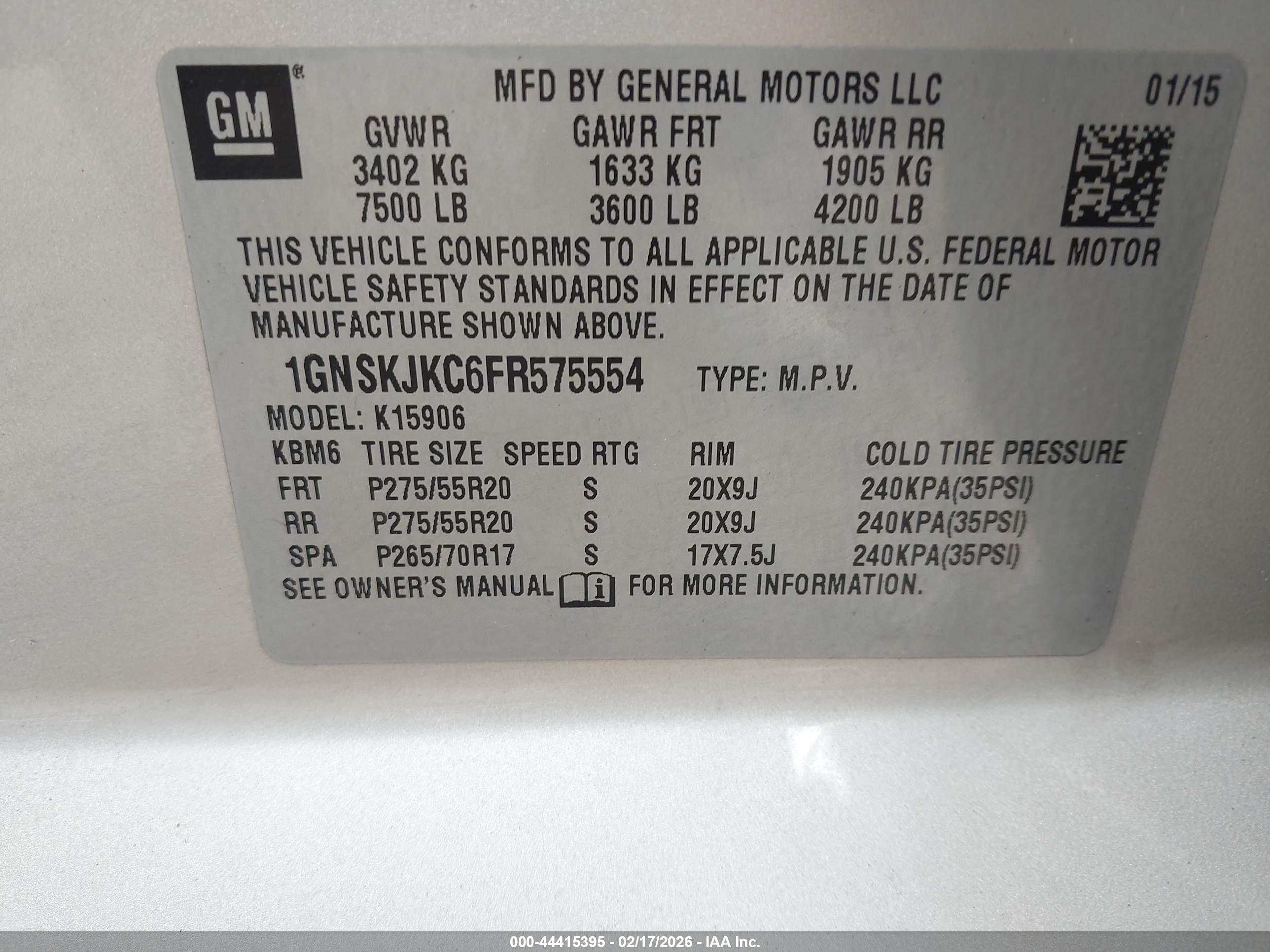 CHEVROLET SUBURBAN image 9