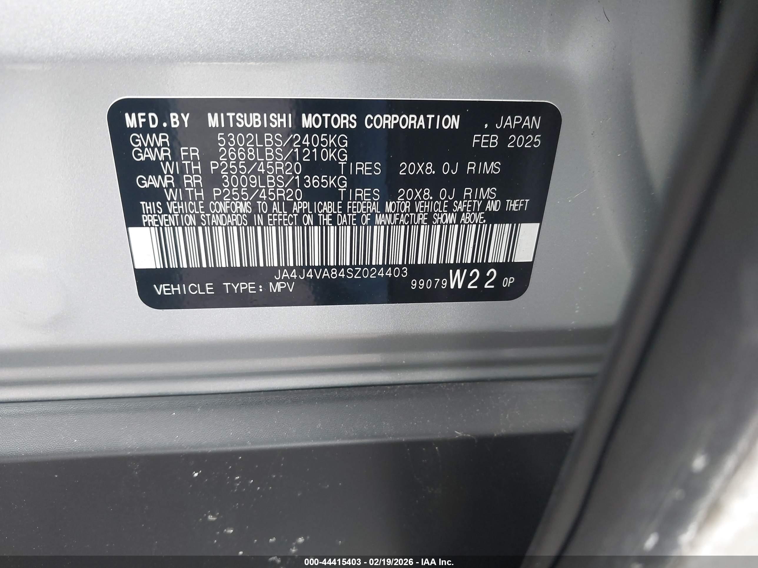 MITSUBISHI OUTLANDER image 9