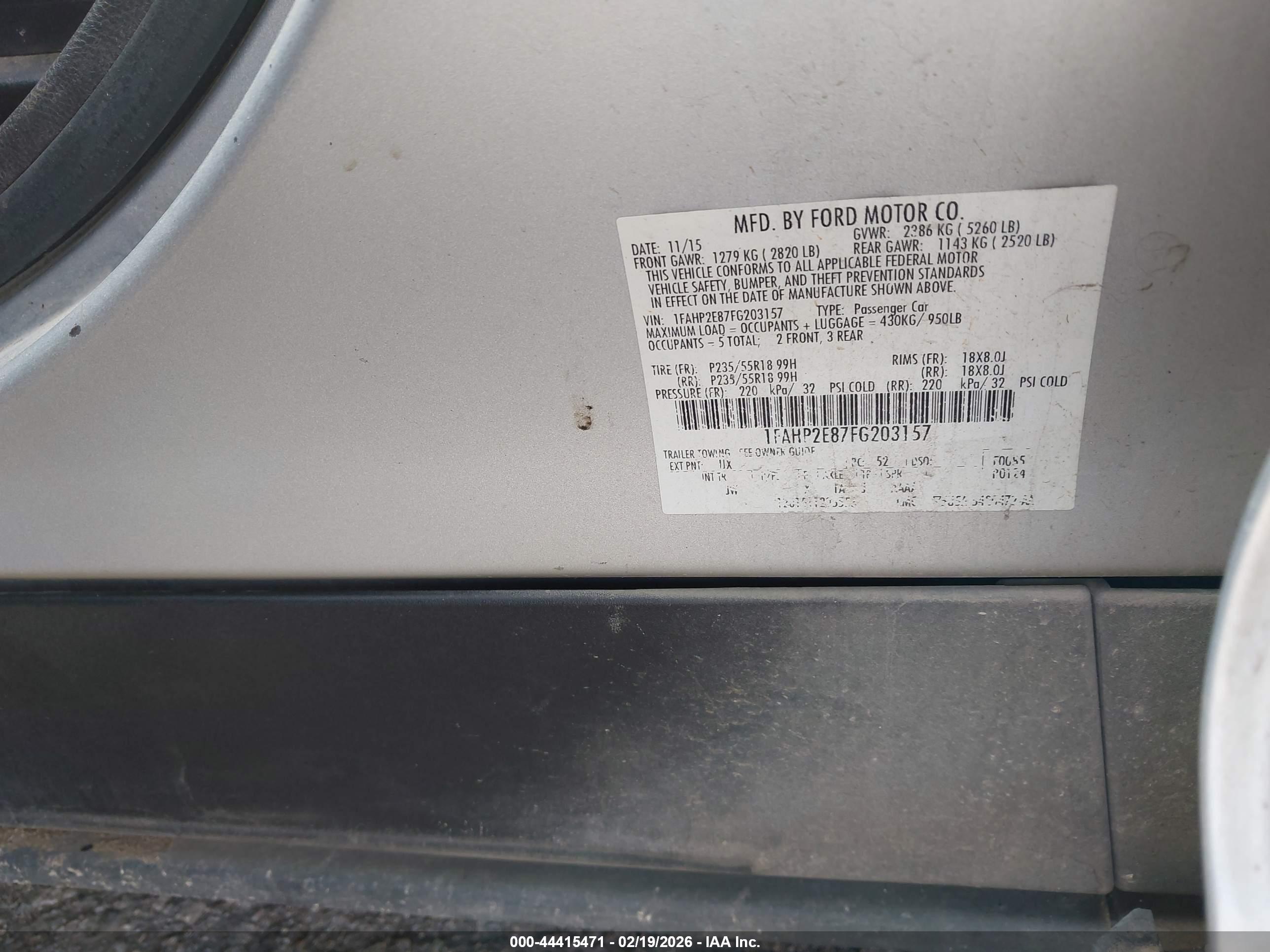 FORD TAURUS image 9