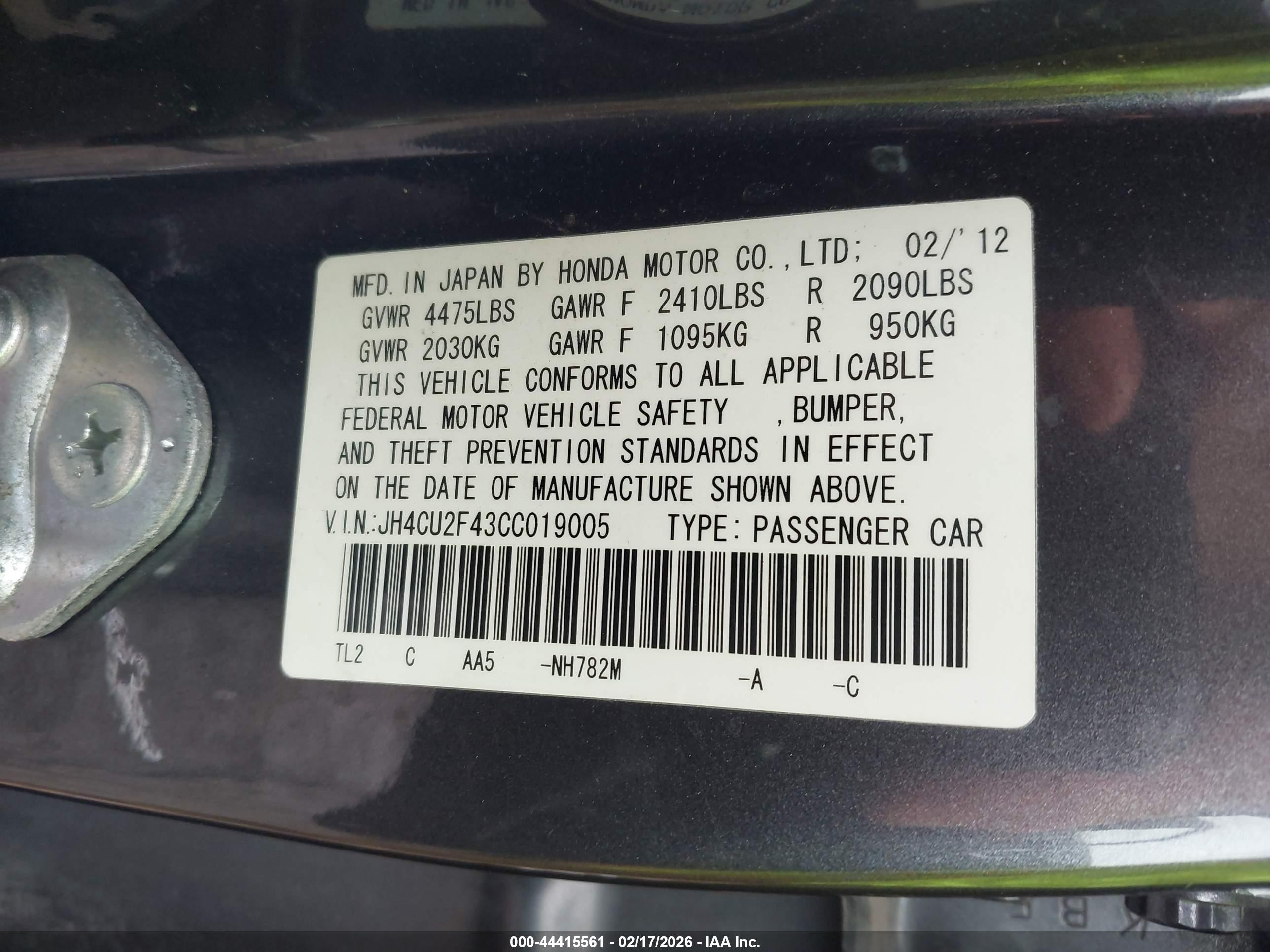 ACURA TSX image 9