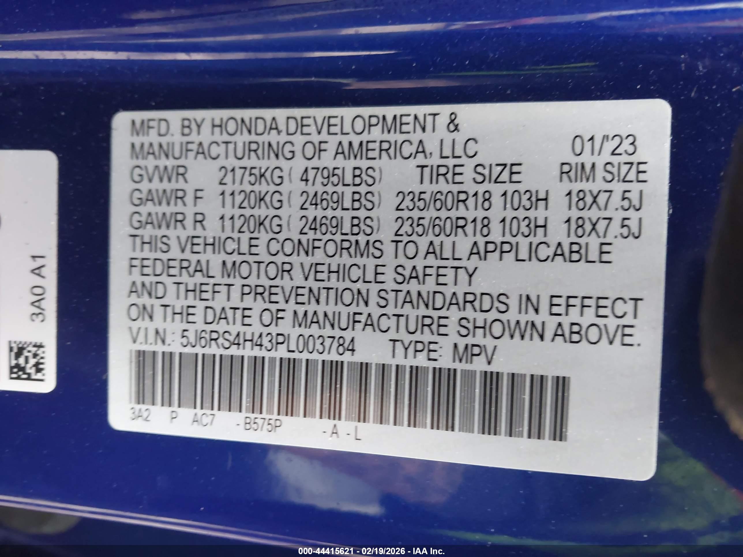 HONDA CR-V image 9