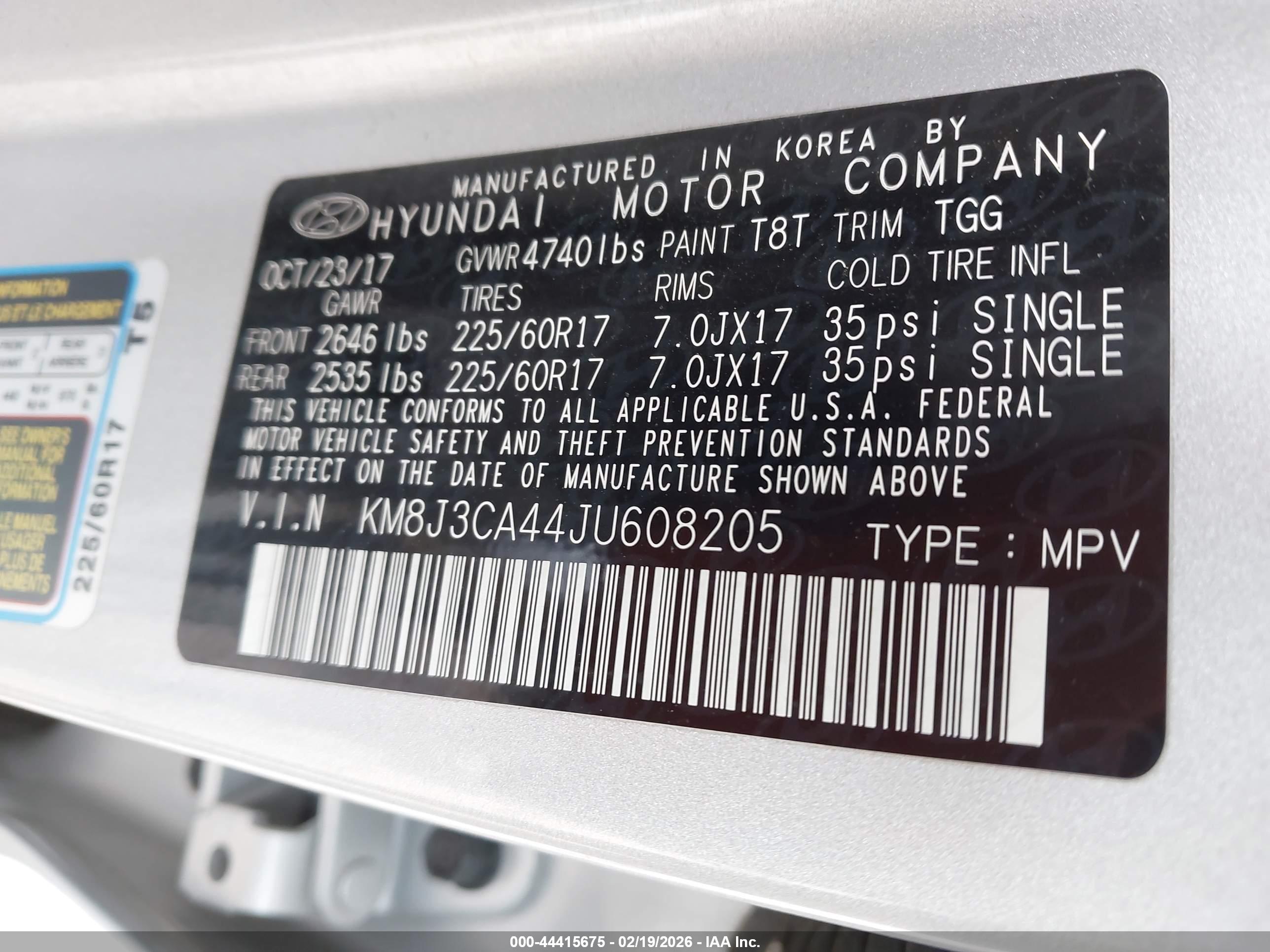 HYUNDAI TUCSON image 9