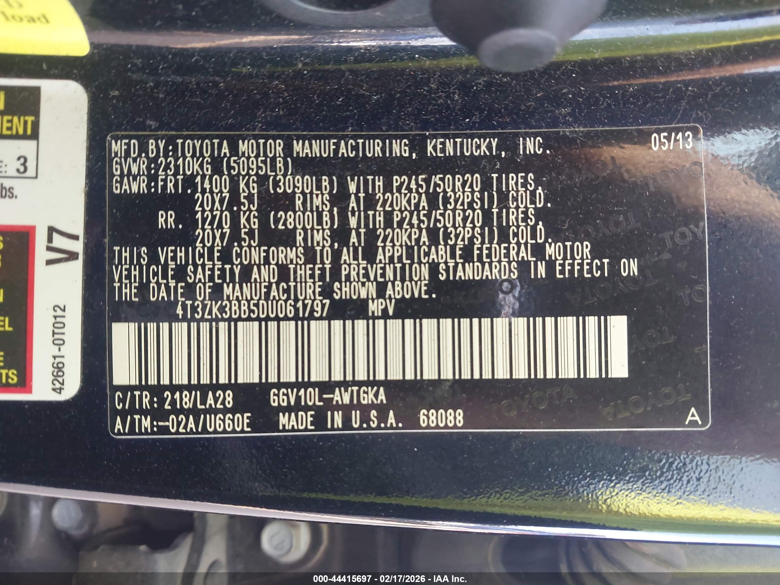 TOYOTA VENZA image 9
