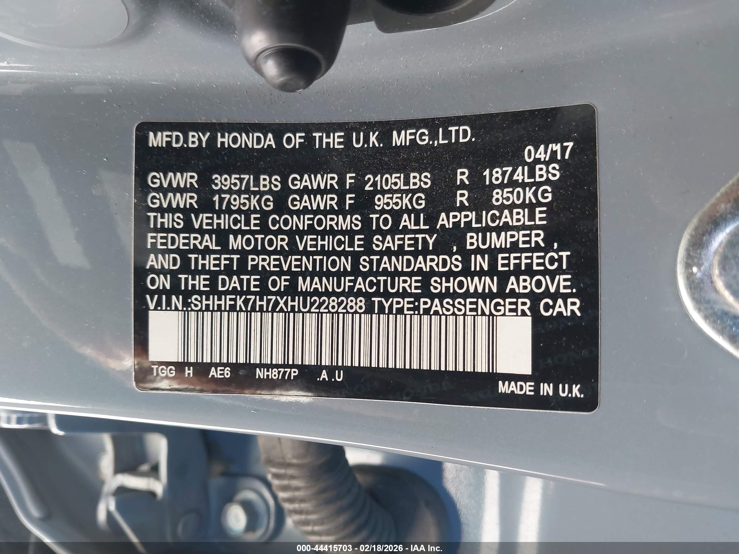 HONDA CIVIC image 9