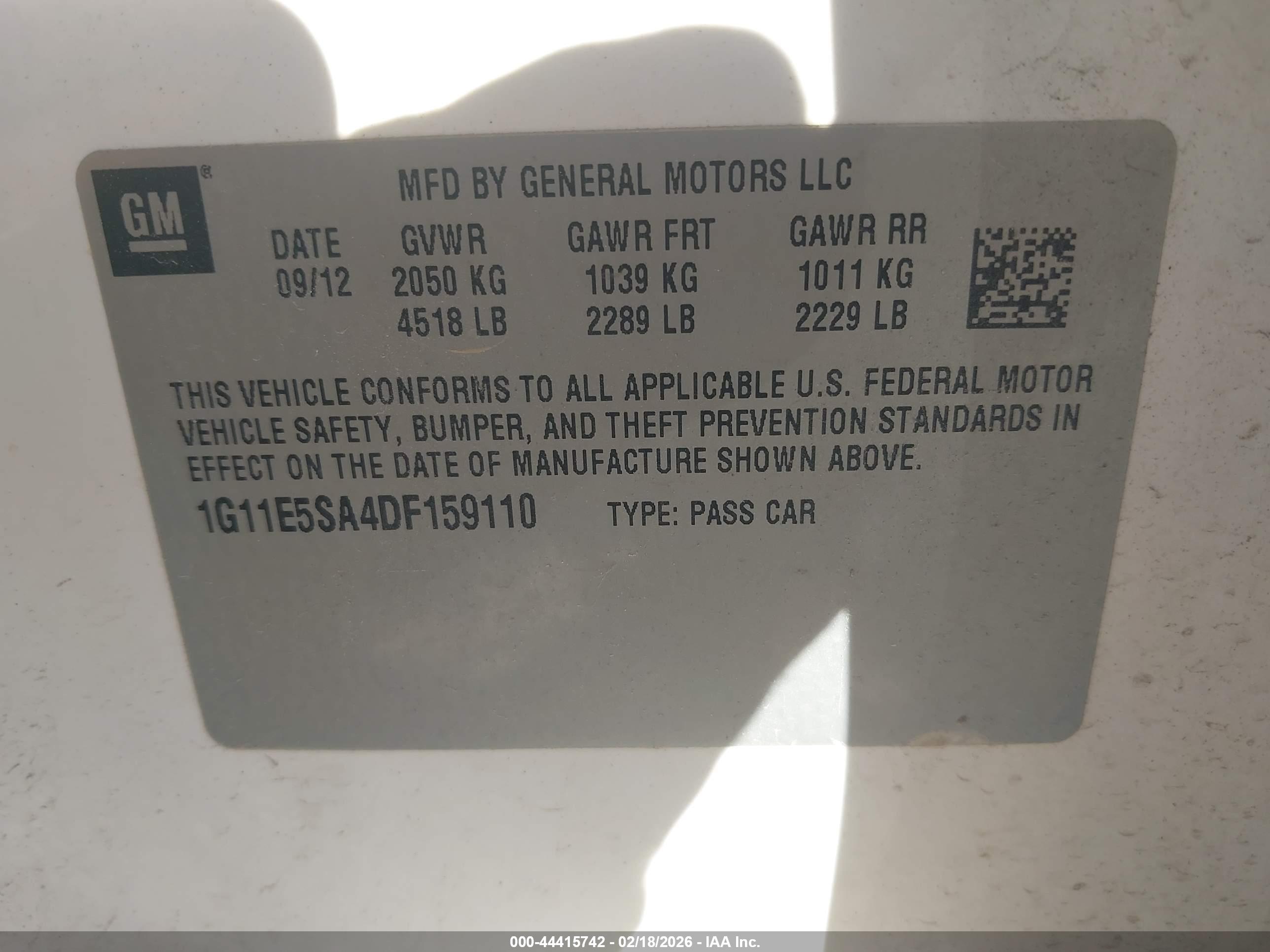 CHEVROLET MALIBU image 9