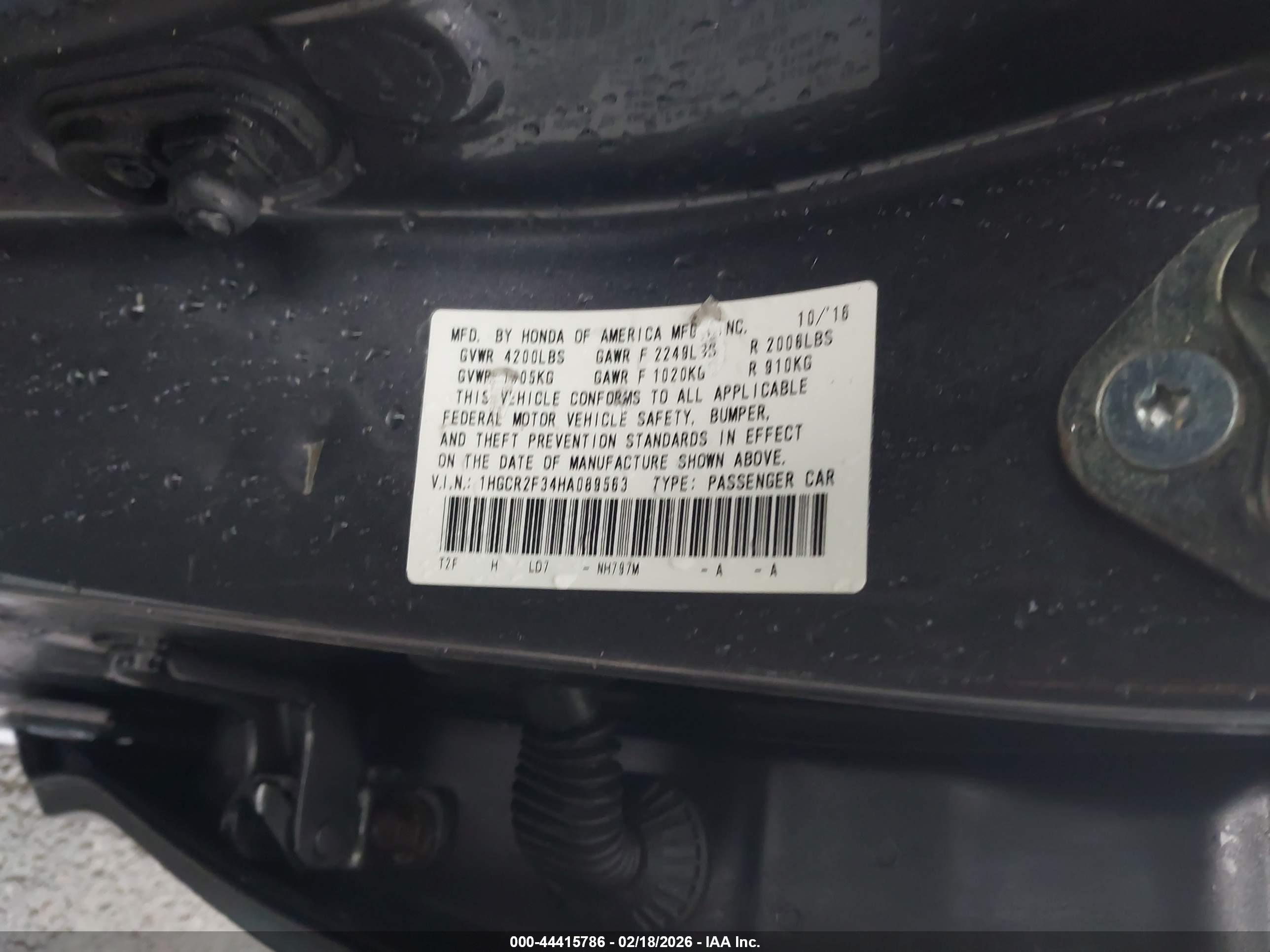 HONDA ACCORD image 9