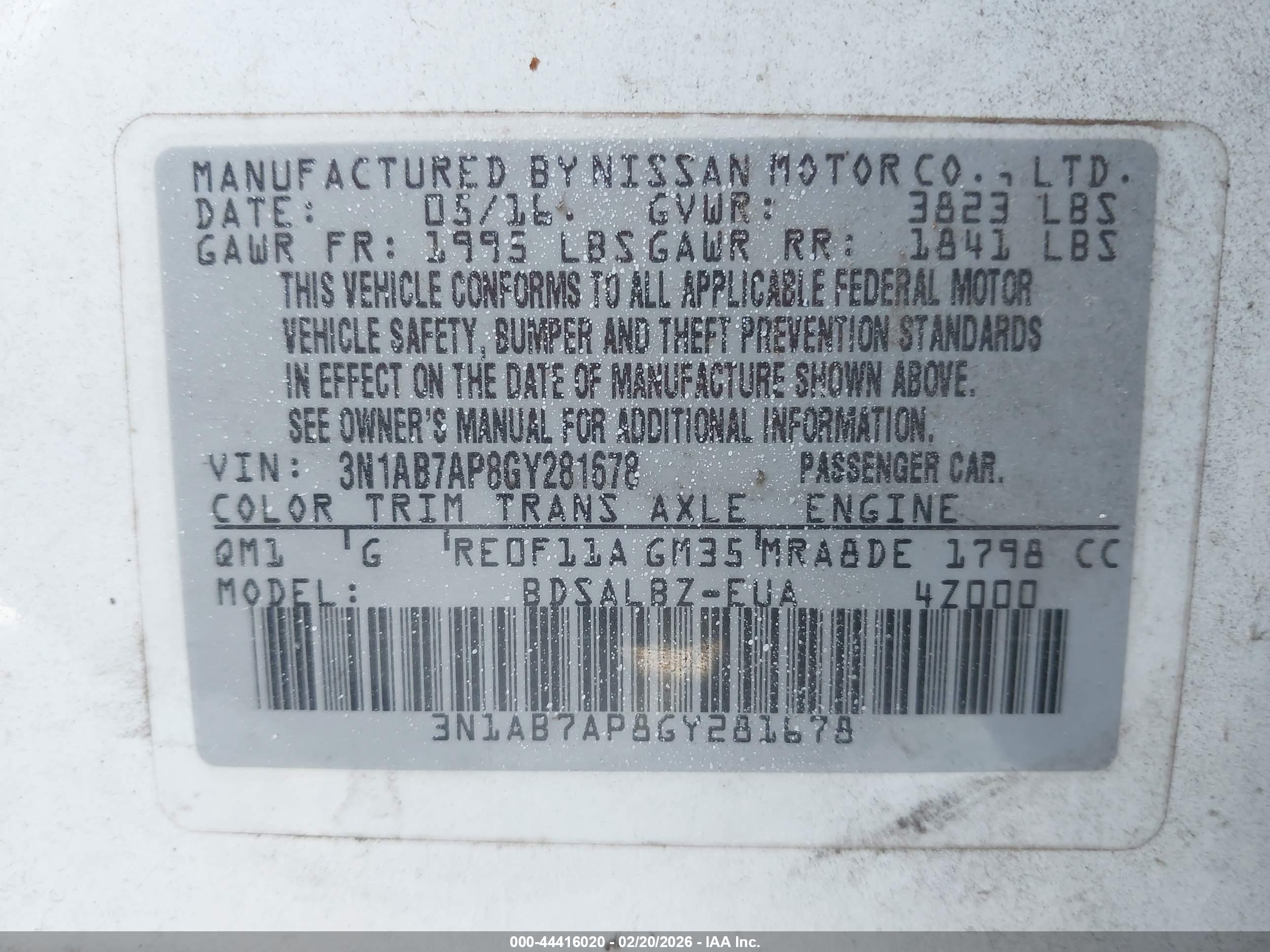 NISSAN SENTRA image 9