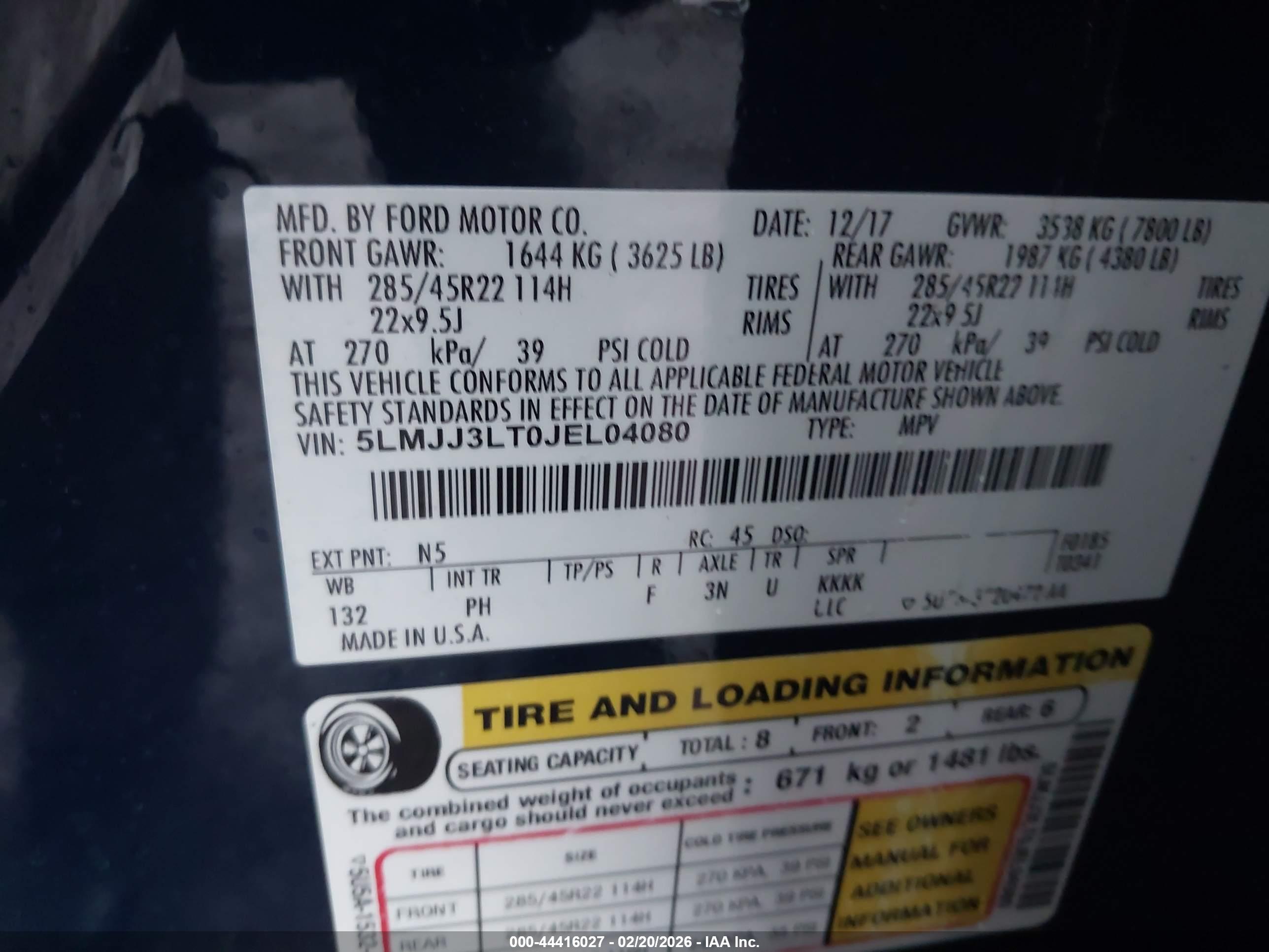 LINCOLN NAVIGATOR image 9