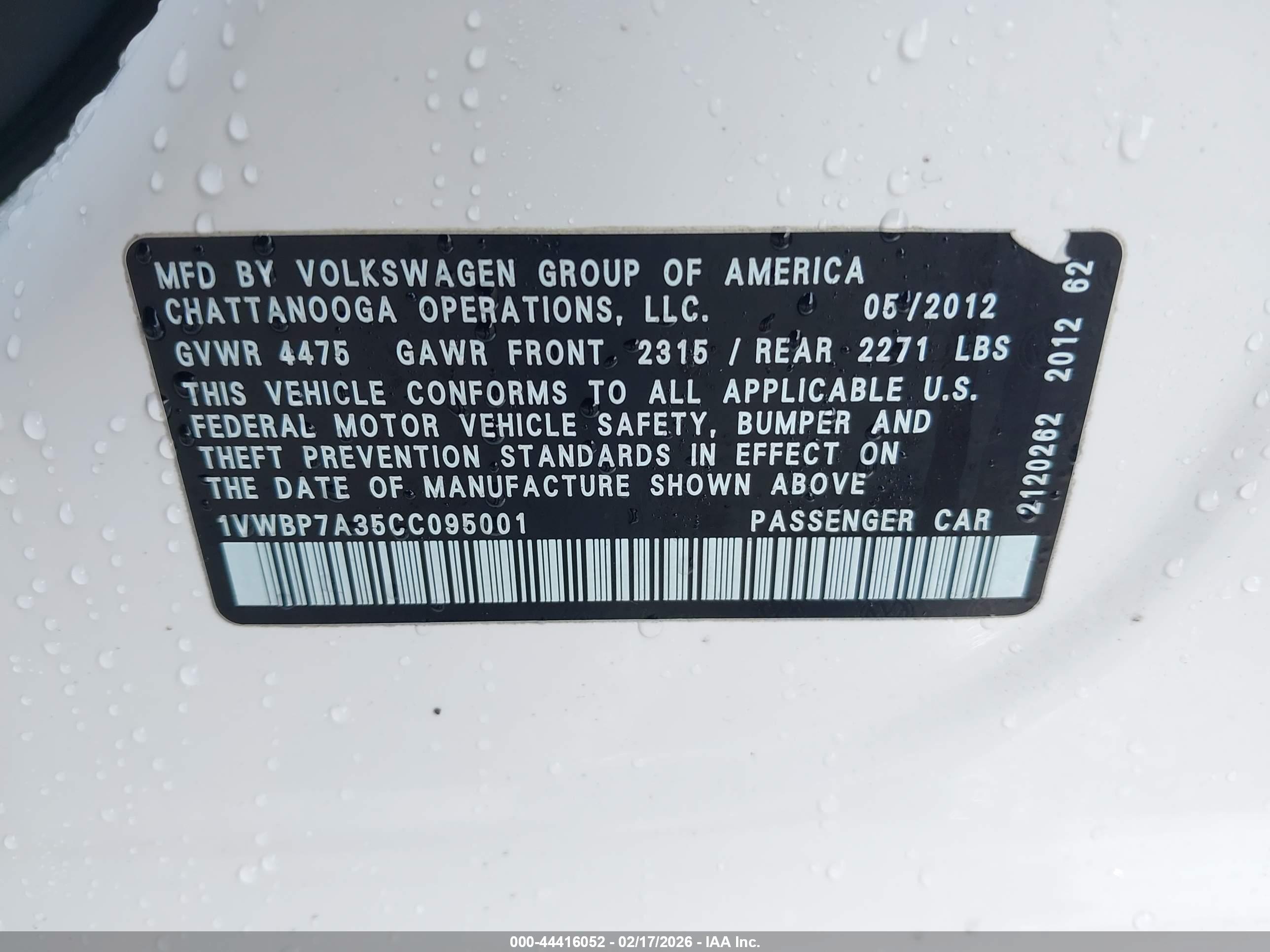 VOLKSWAGEN PASSAT image 9