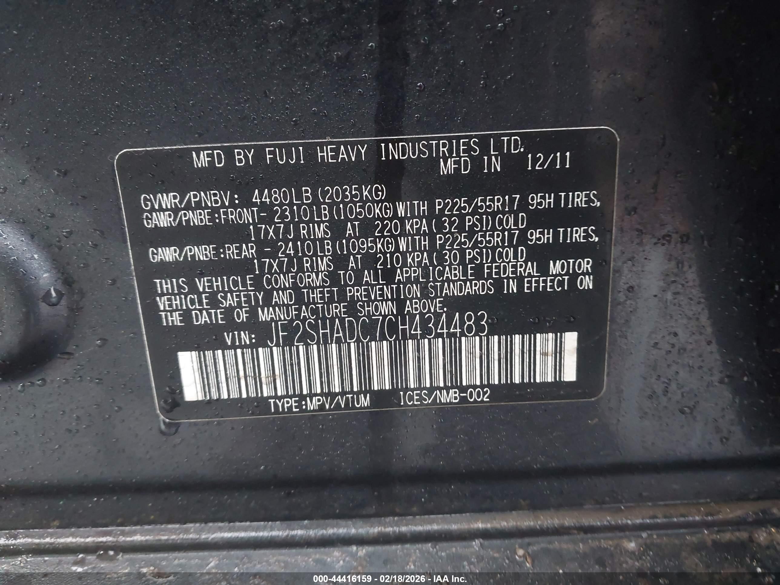 SUBARU FORESTER image 9