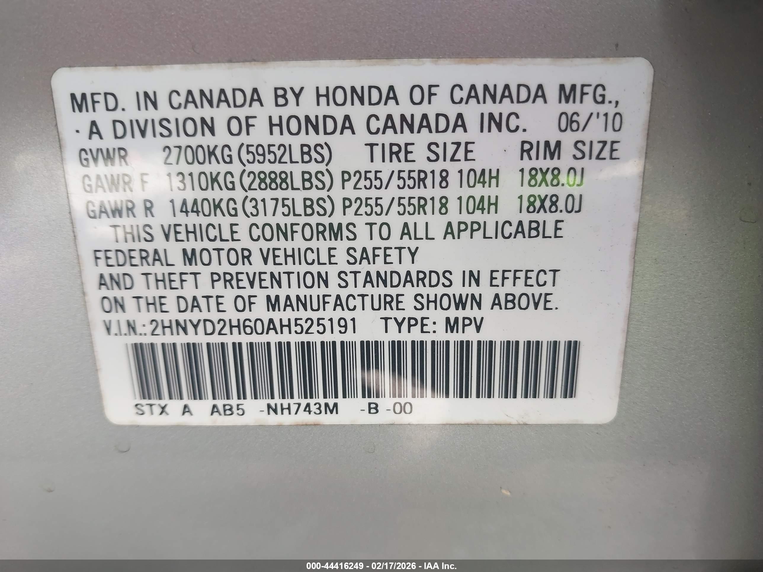 ACURA MDX image 9
