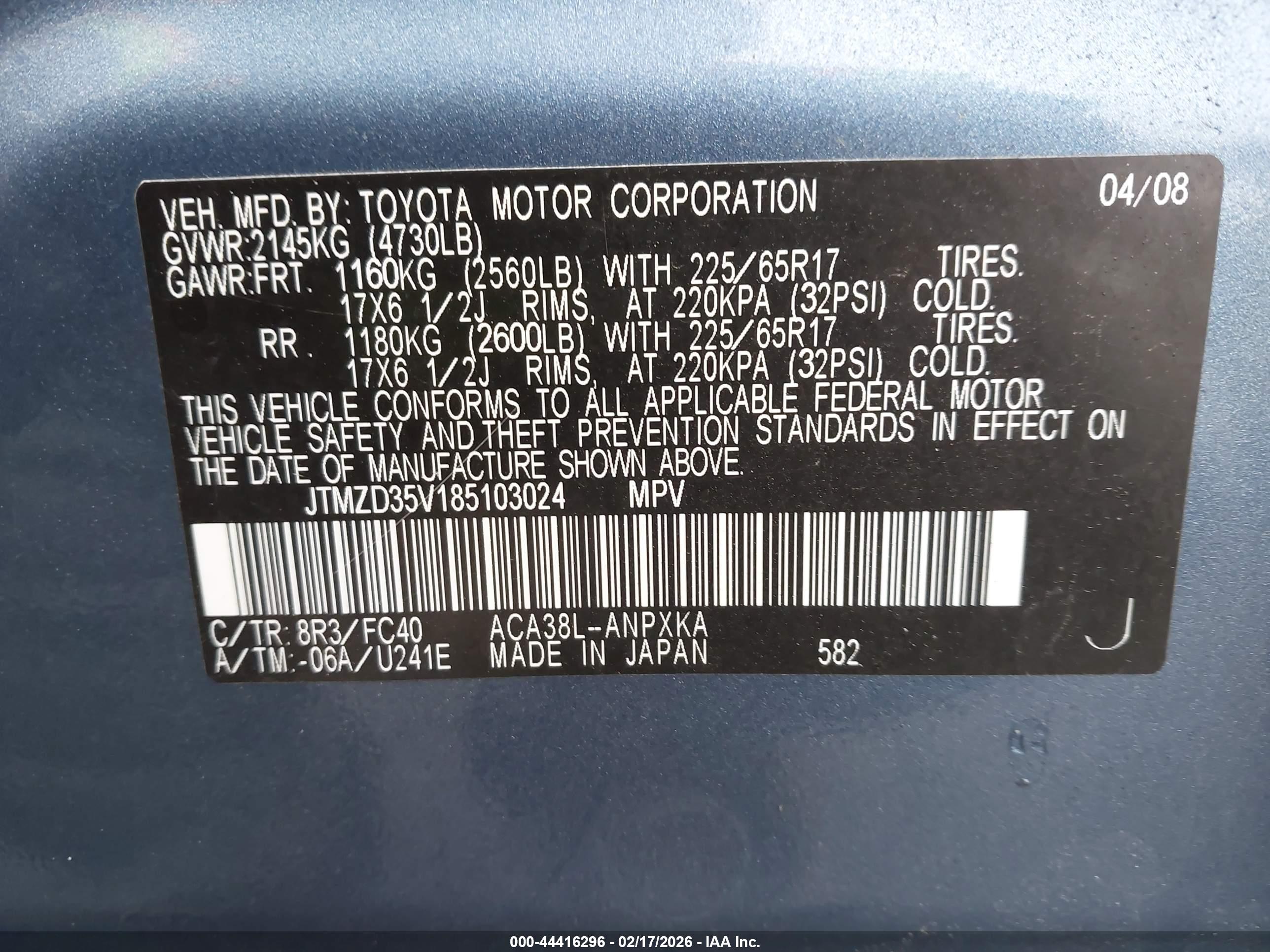 TOYOTA RAV4 image 9
