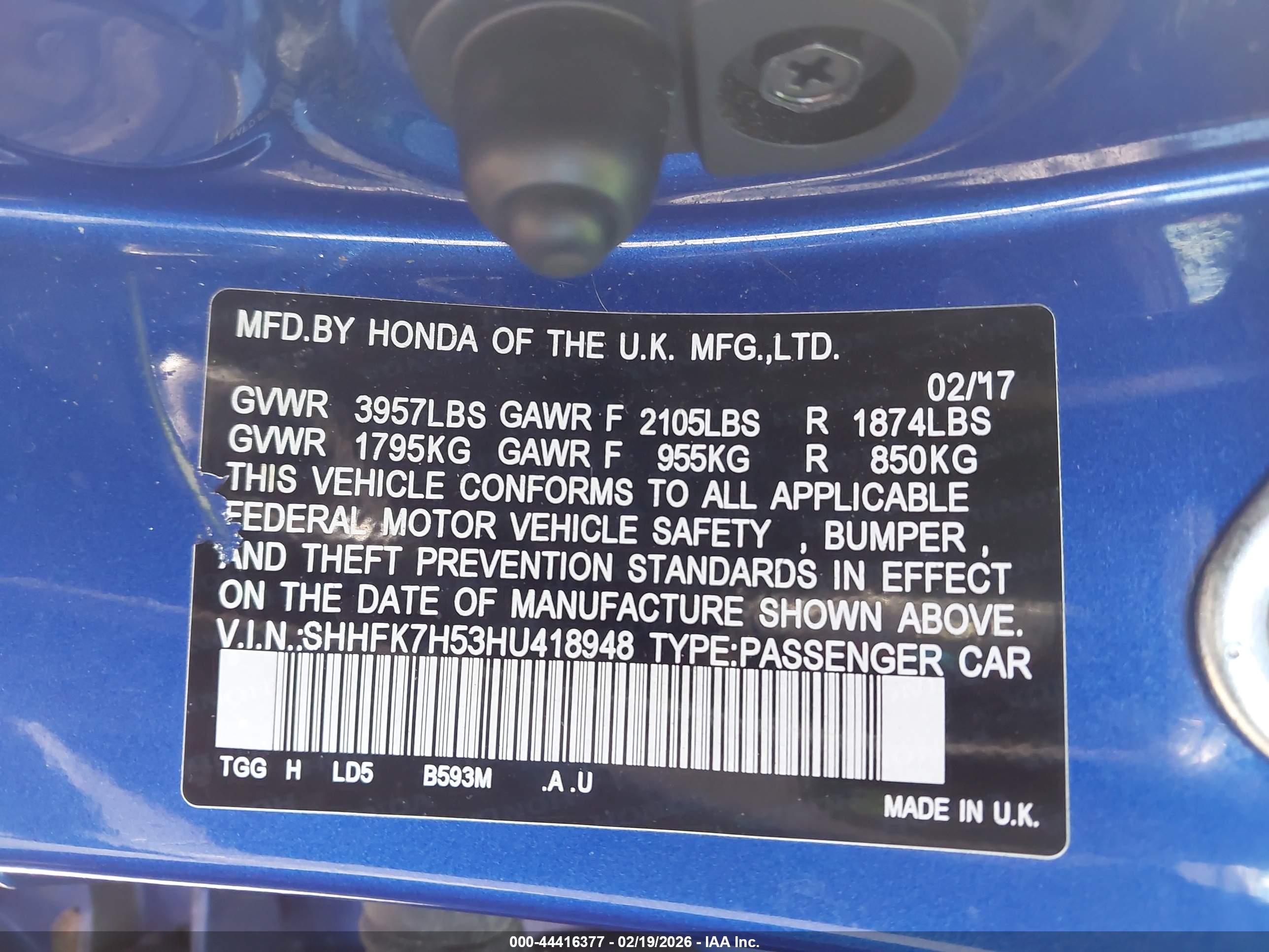 HONDA CIVIC image 9