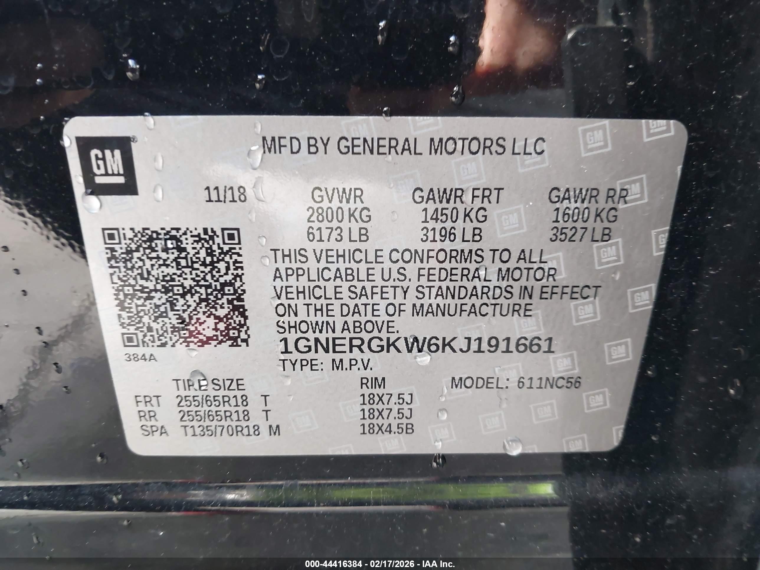 CHEVROLET TRAVERSE image 9