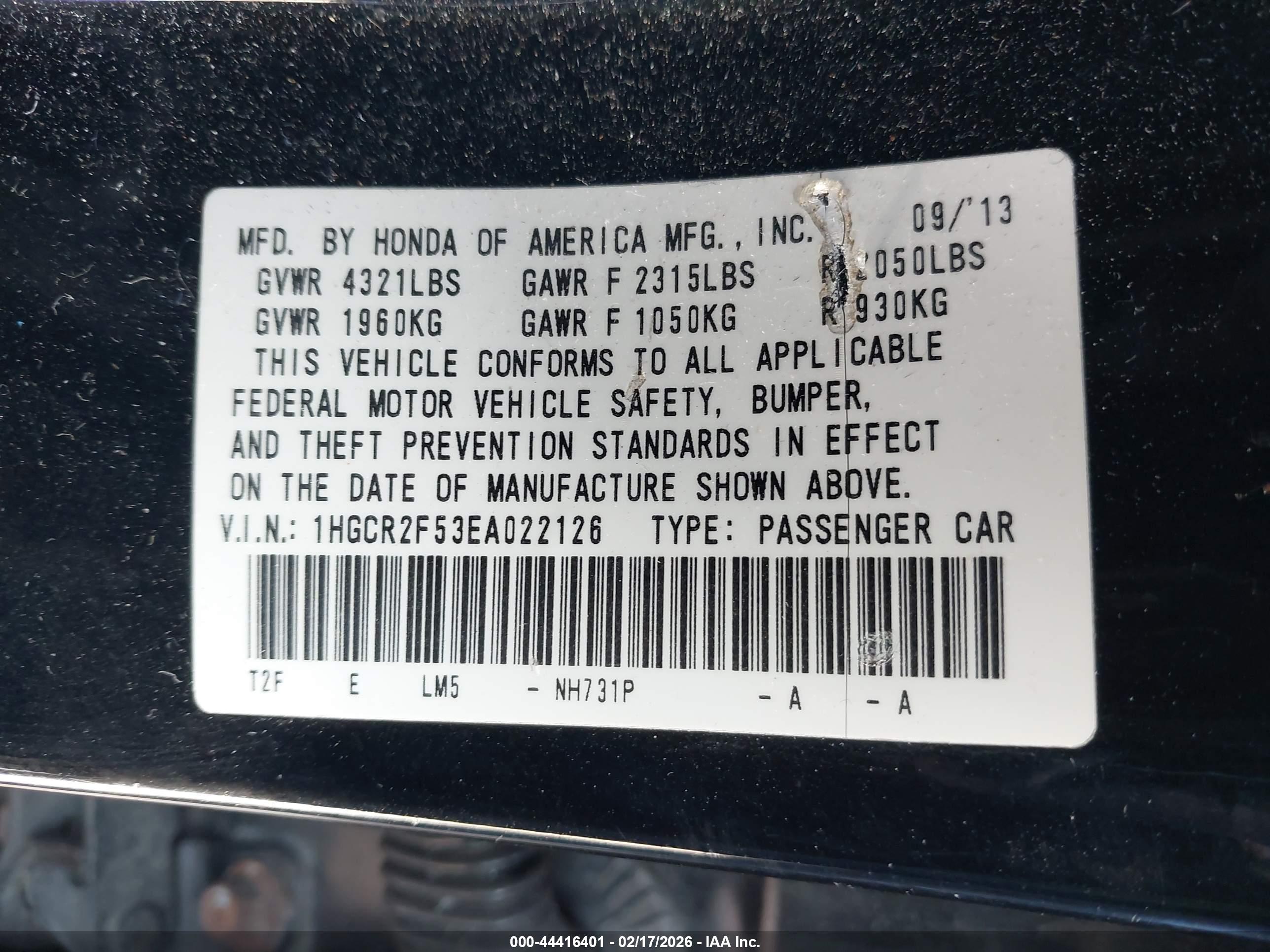 HONDA ACCORD image 9