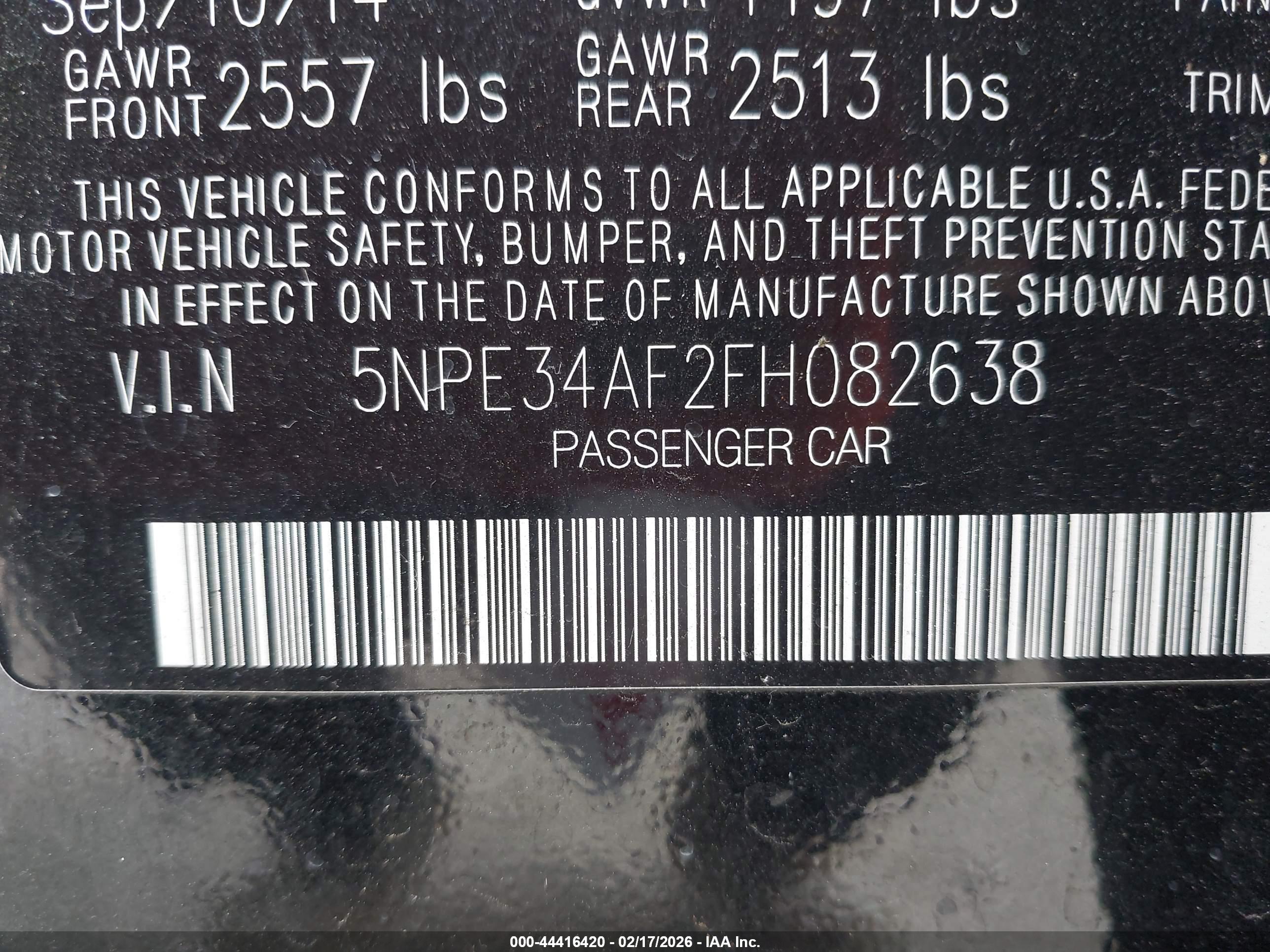 HYUNDAI SONATA image 9