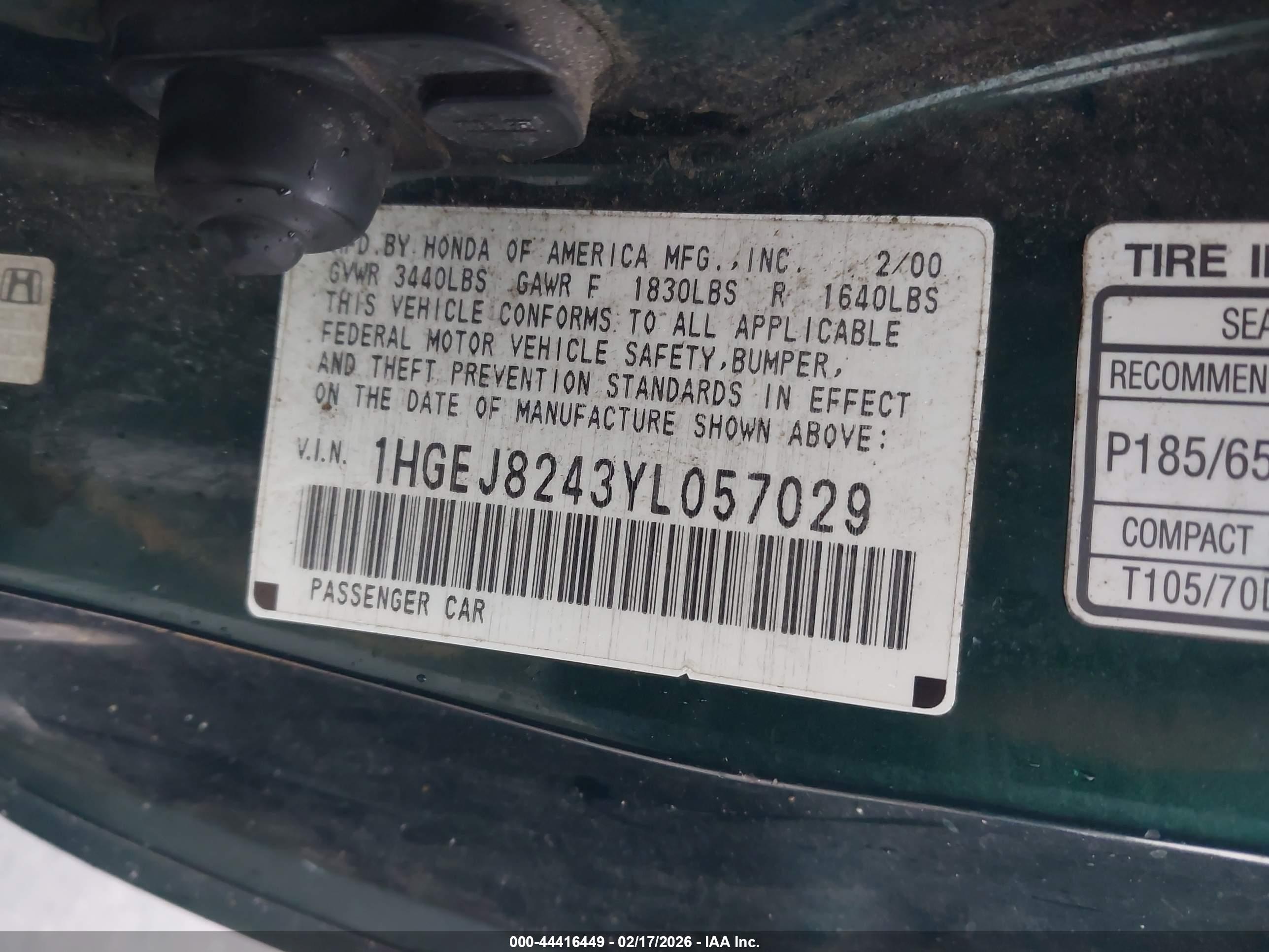 HONDA CIVIC image 9