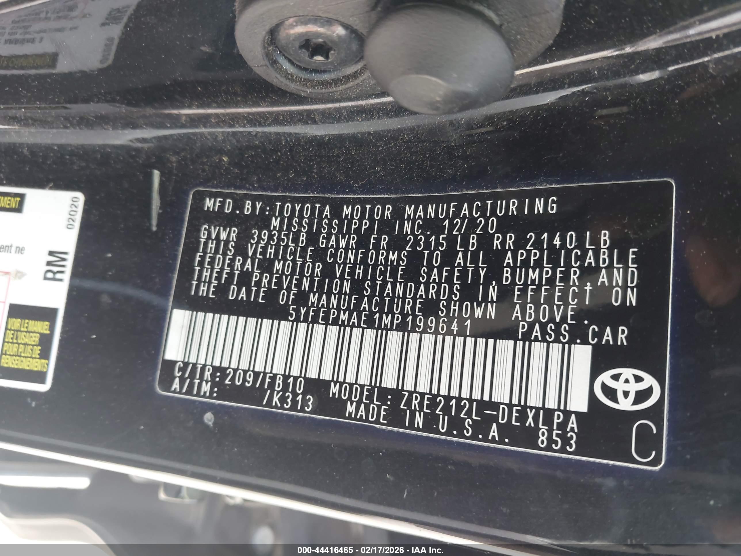 TOYOTA COROLLA image 9