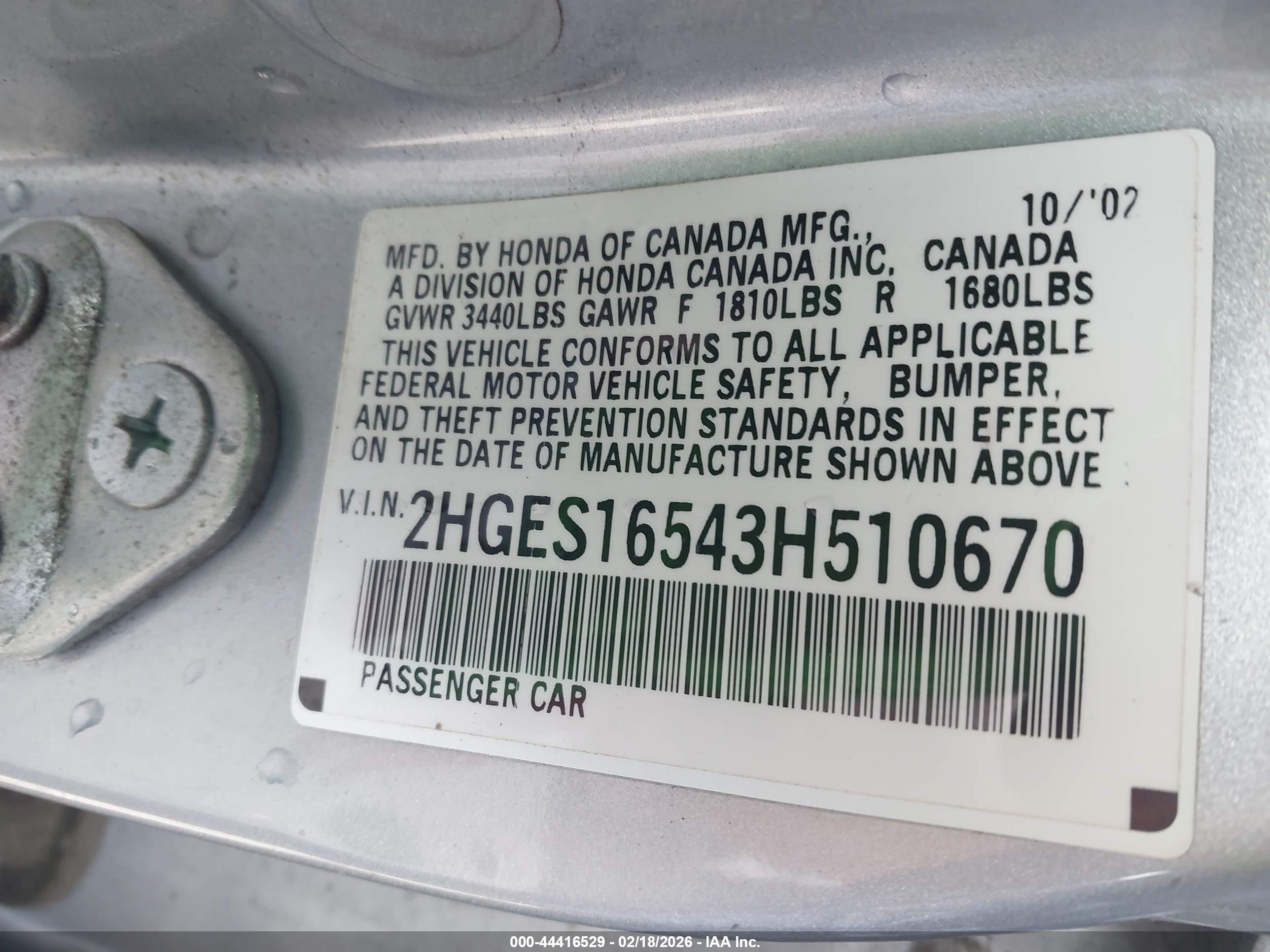 HONDA CIVIC image 9
