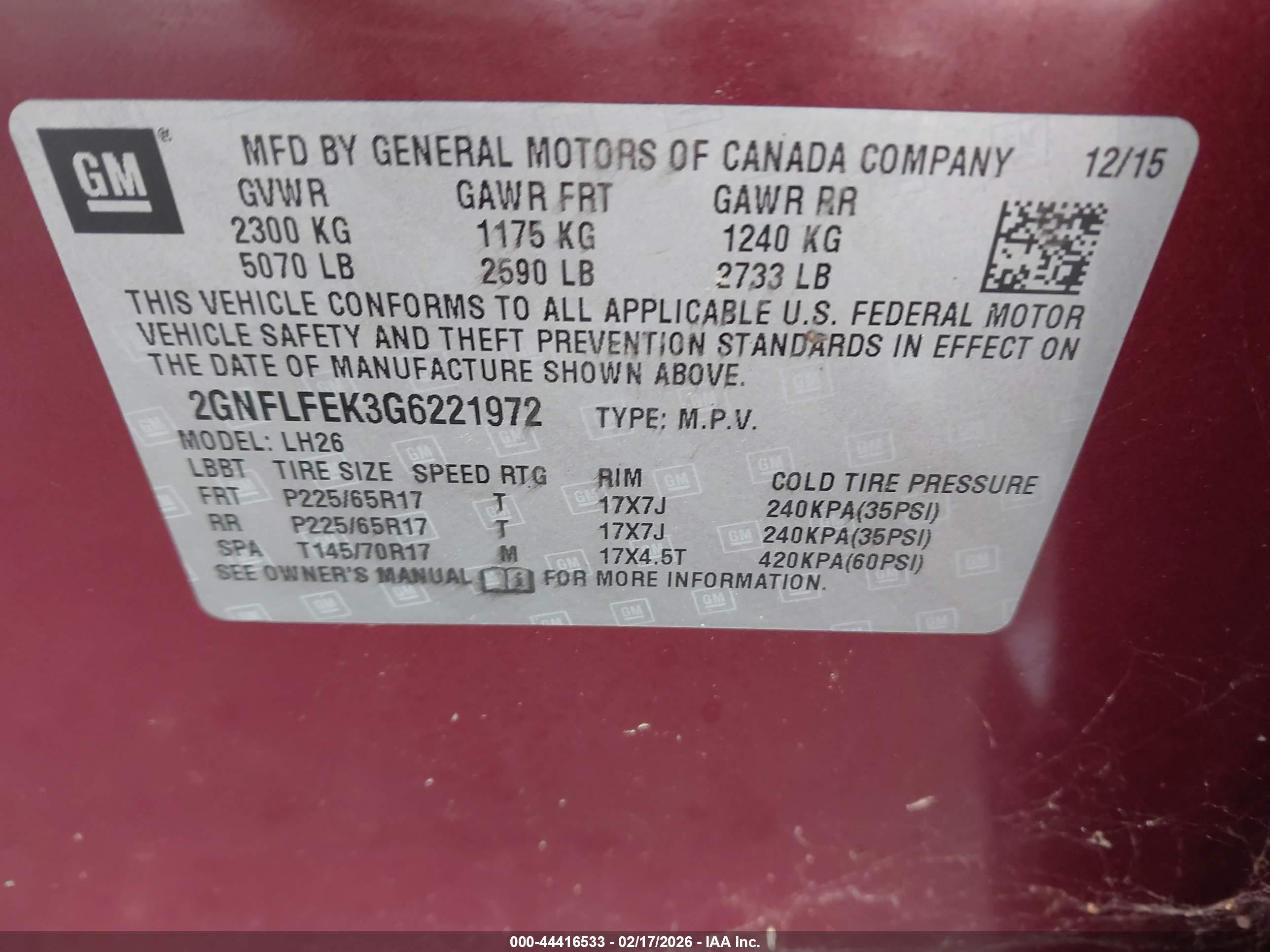 CHEVROLET EQUINOX image 9