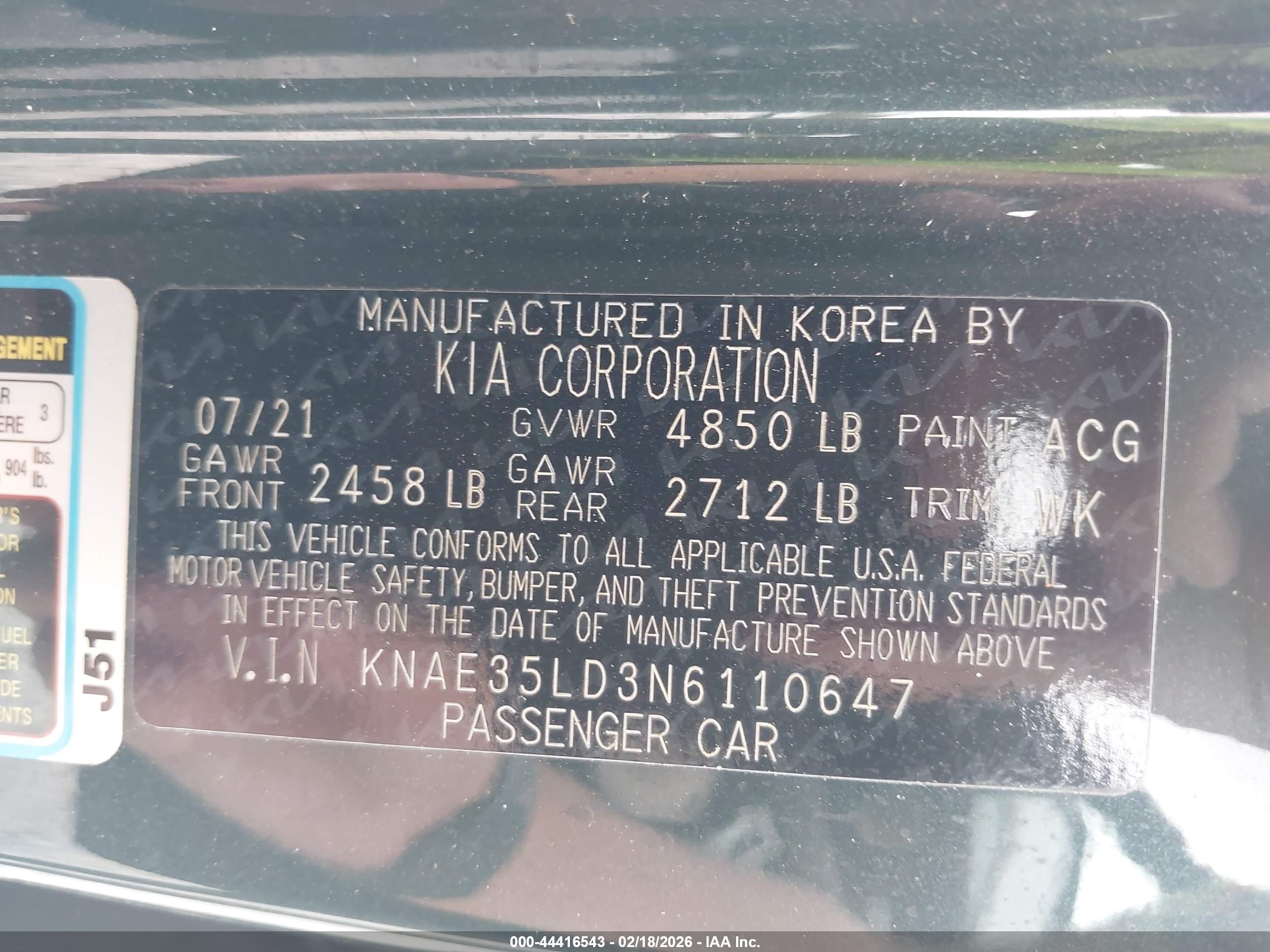 KIA STINGER image 9