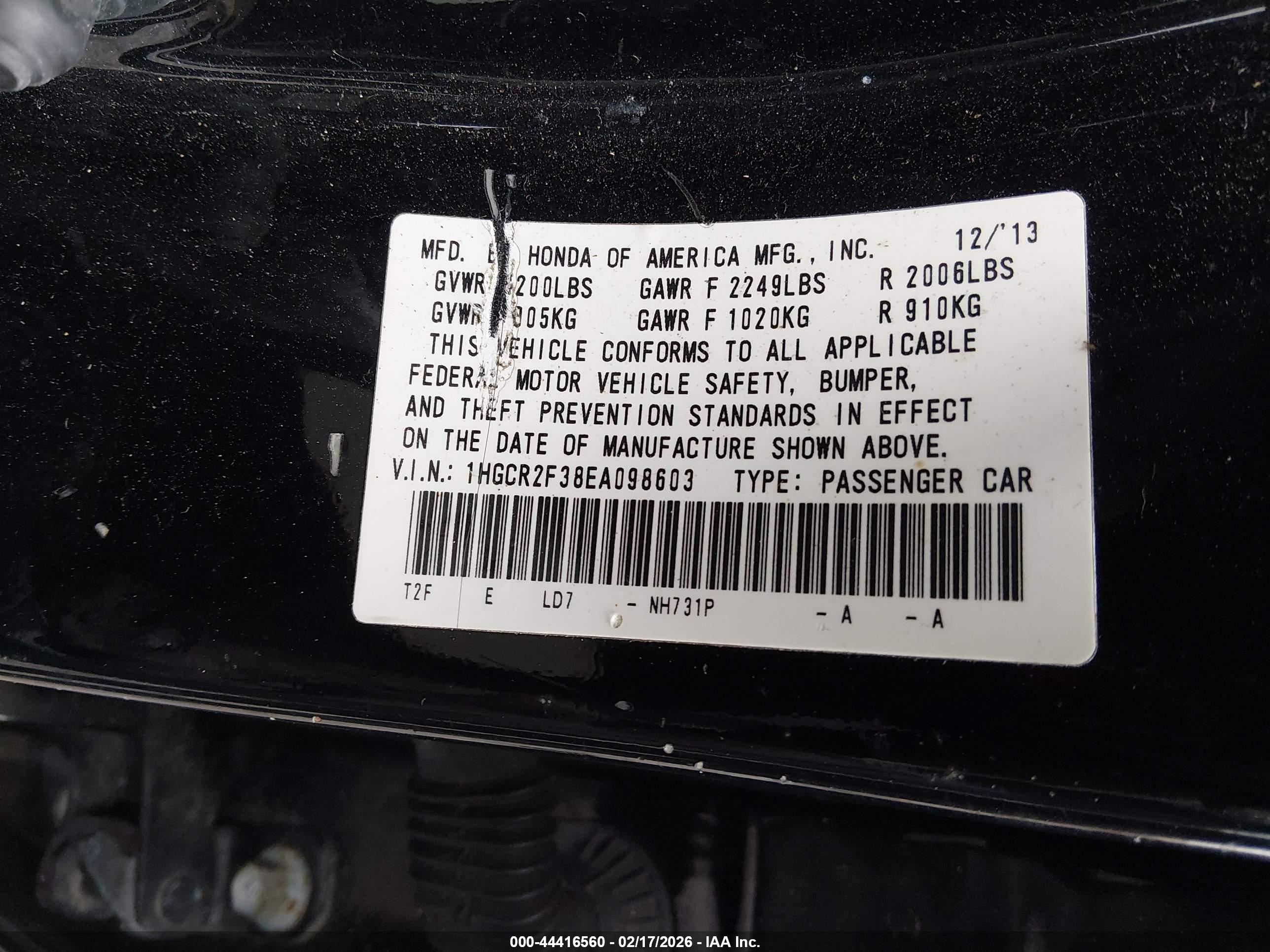 HONDA ACCORD image 9