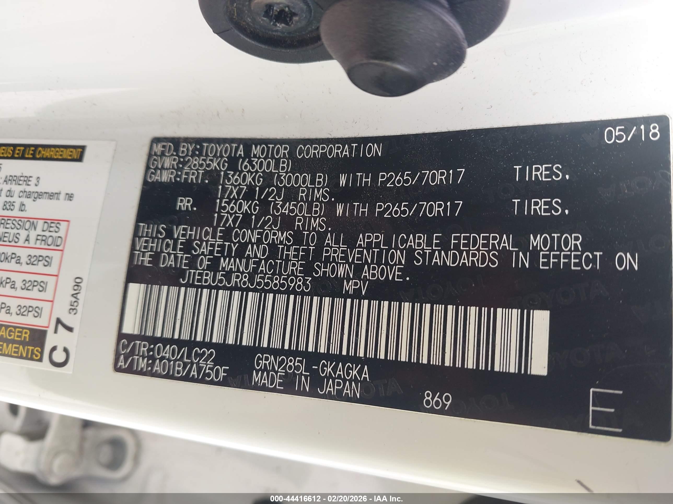 TOYOTA 4RUNNER image 9
