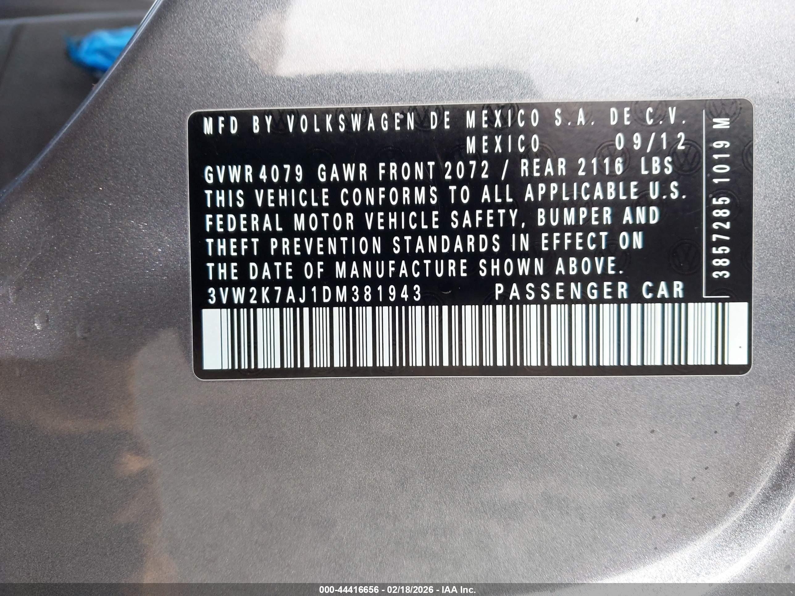 VOLKSWAGEN JETTA image 9