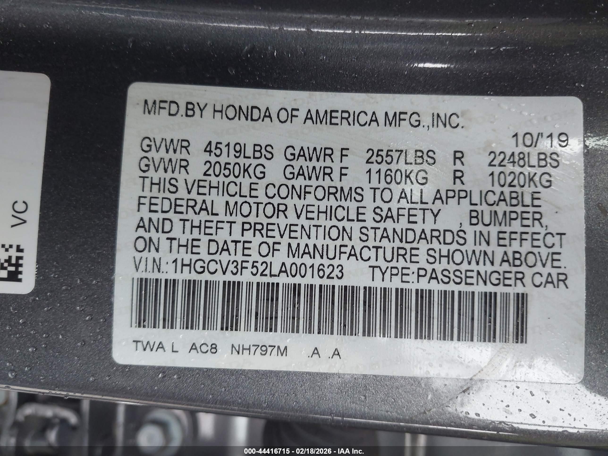 HONDA ACCORD image 9