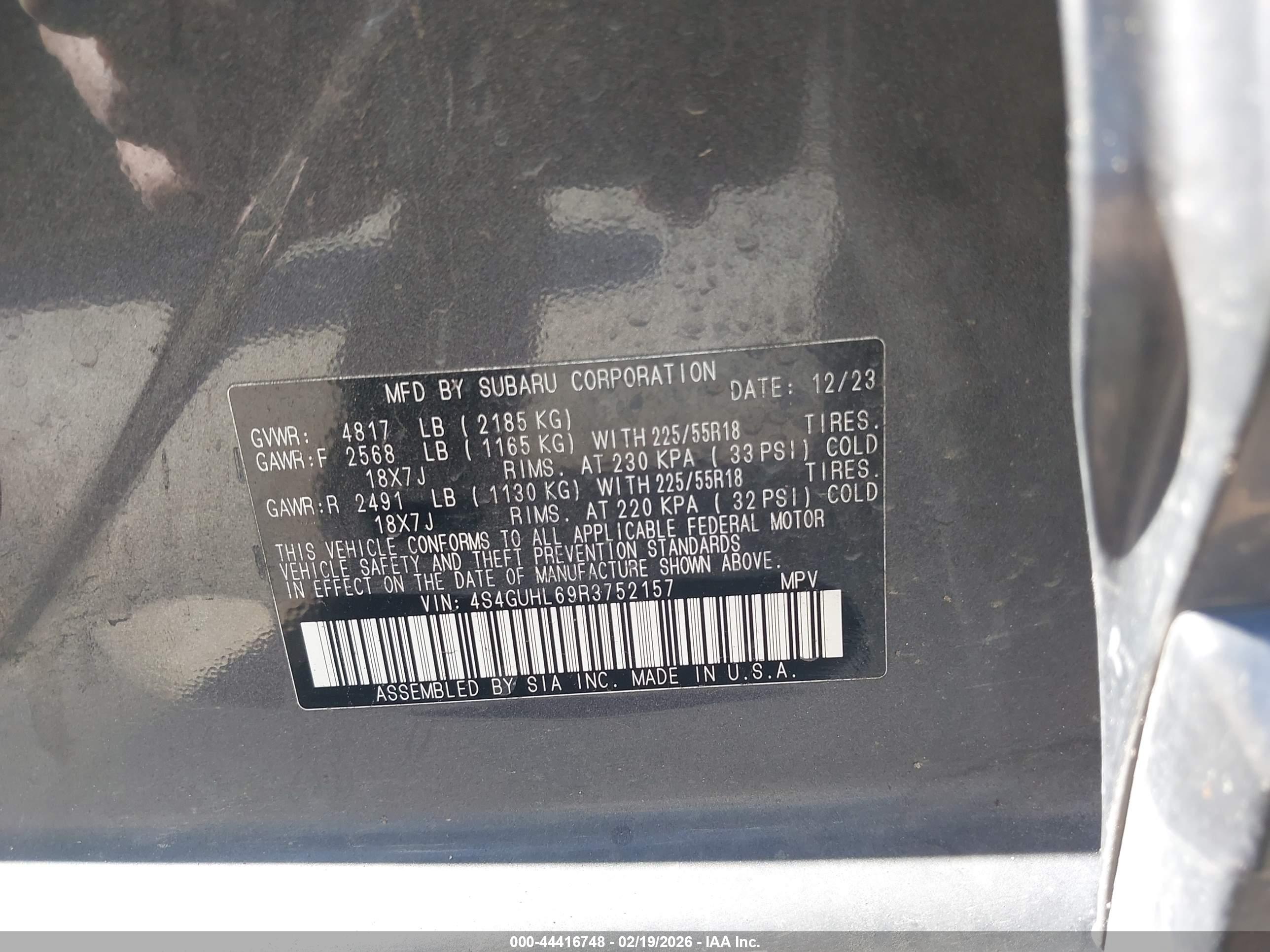 SUBARU CROSSTREK image 9
