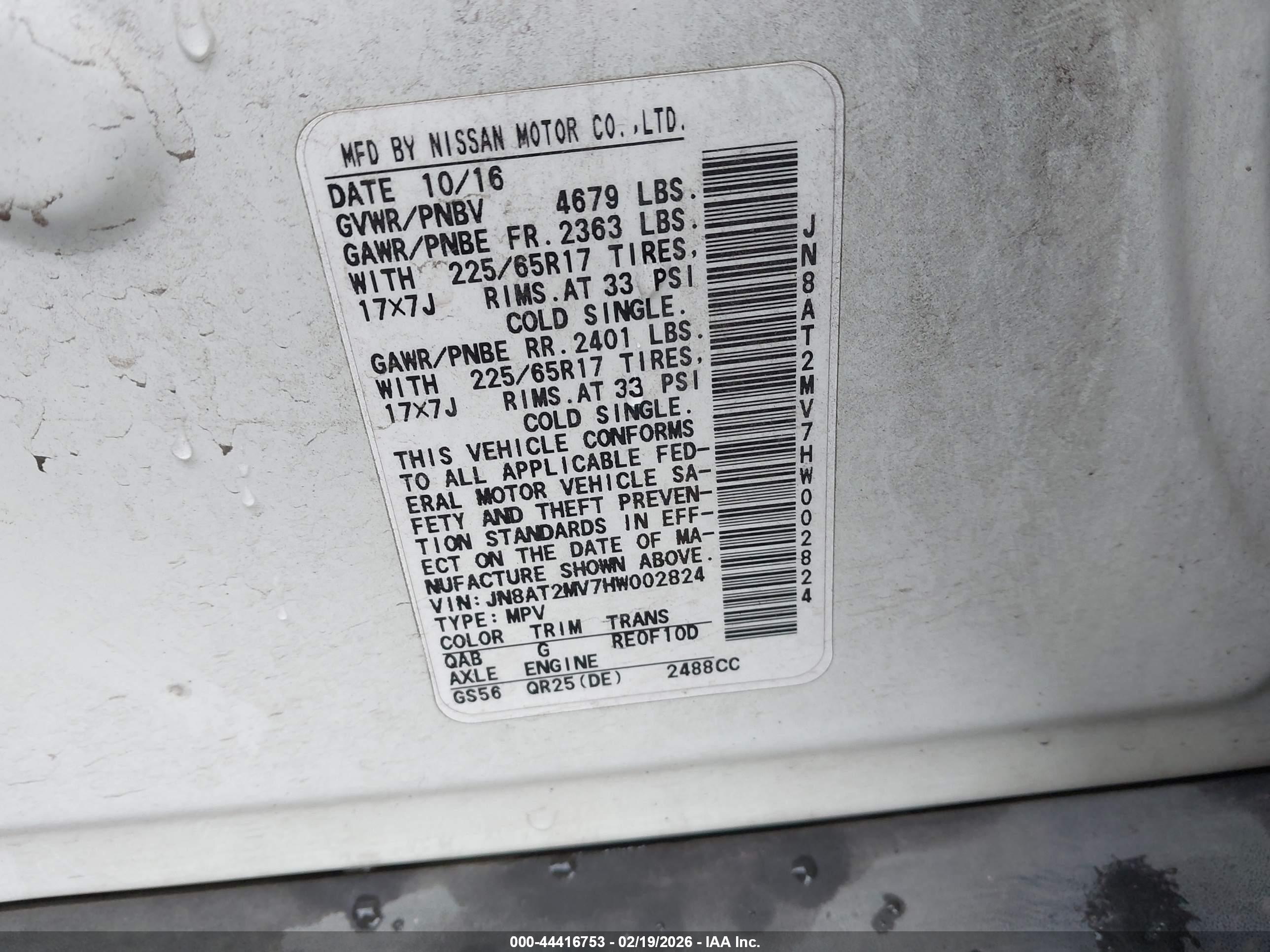 NISSAN ROGUE image 9
