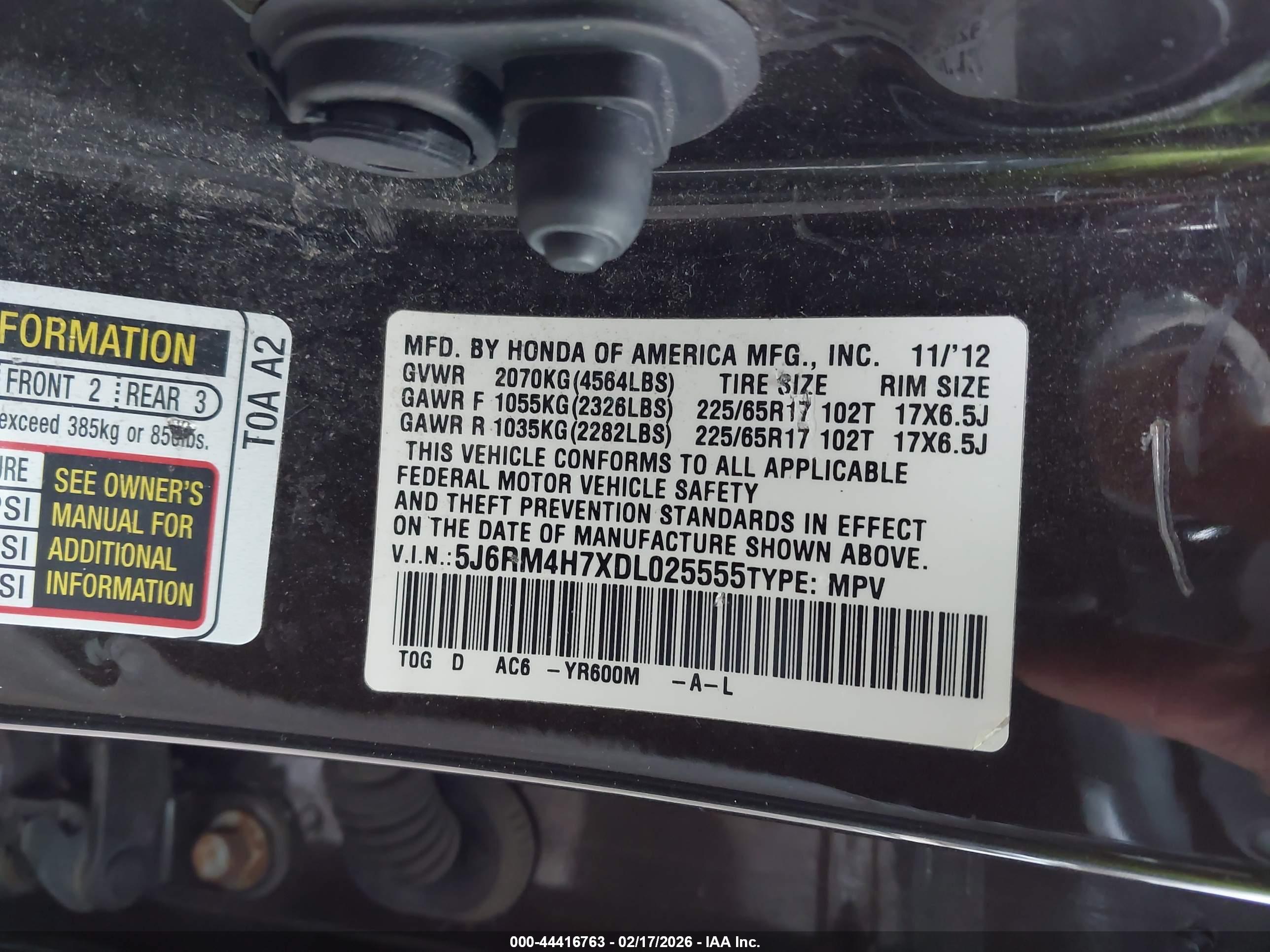 HONDA CR-V image 9
