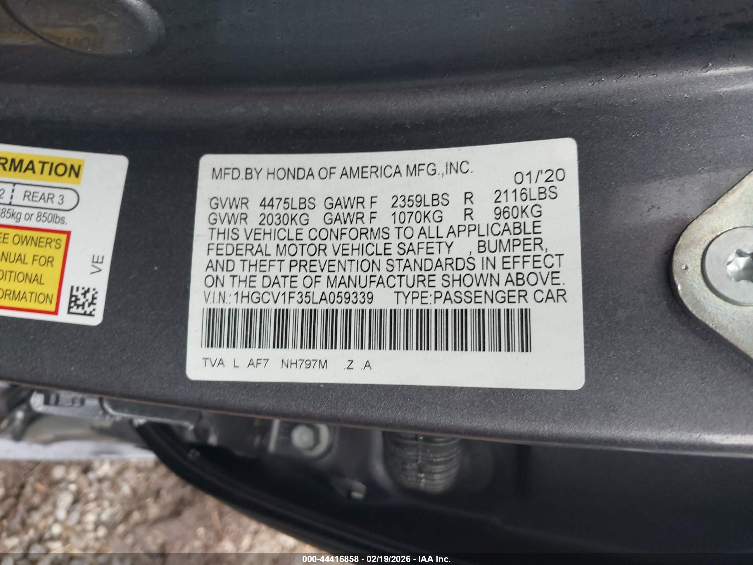 HONDA ACCORD image 9