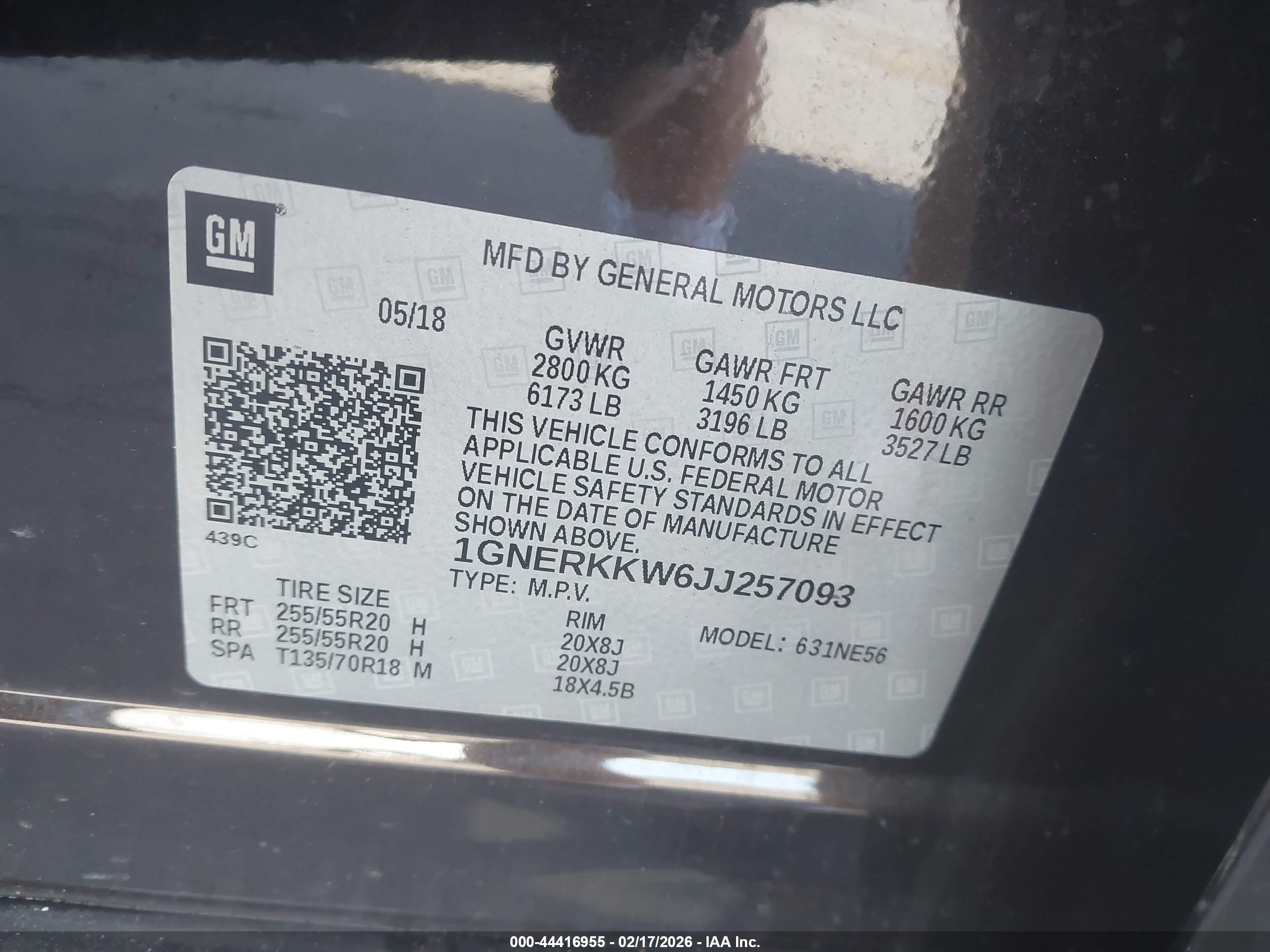 CHEVROLET TRAVERSE image 9