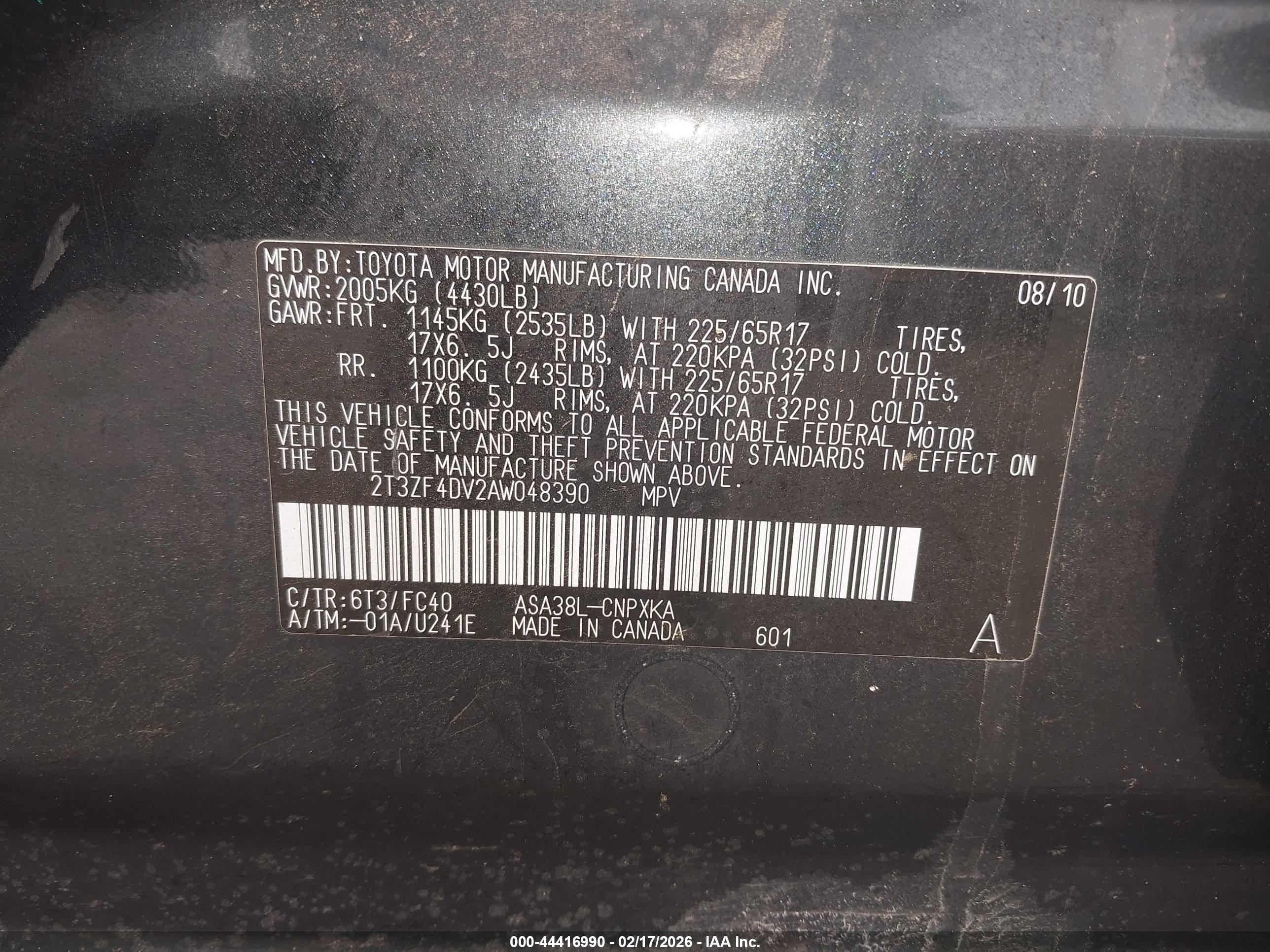 TOYOTA RAV4 image 9