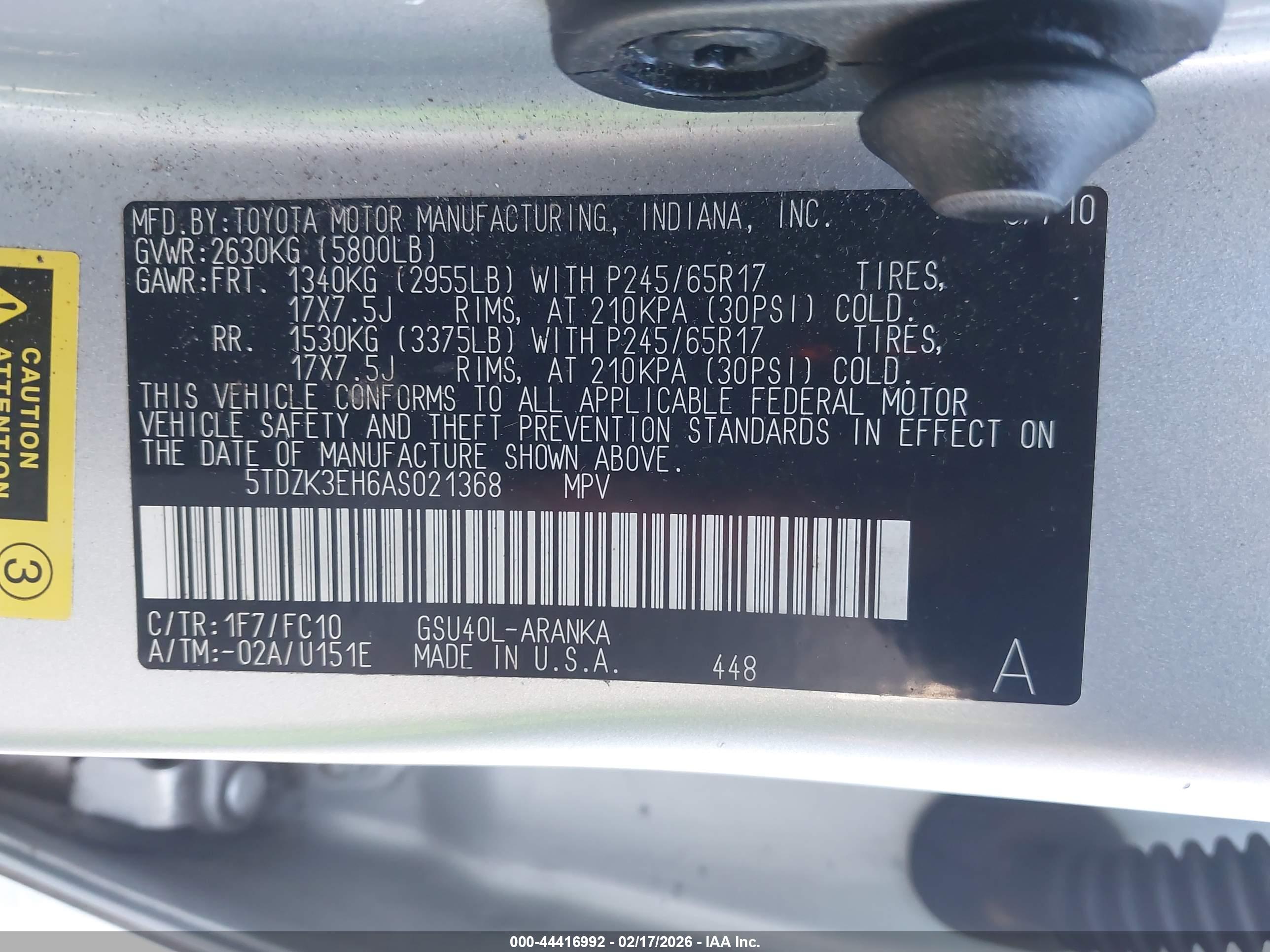 TOYOTA HIGHLANDER image 9