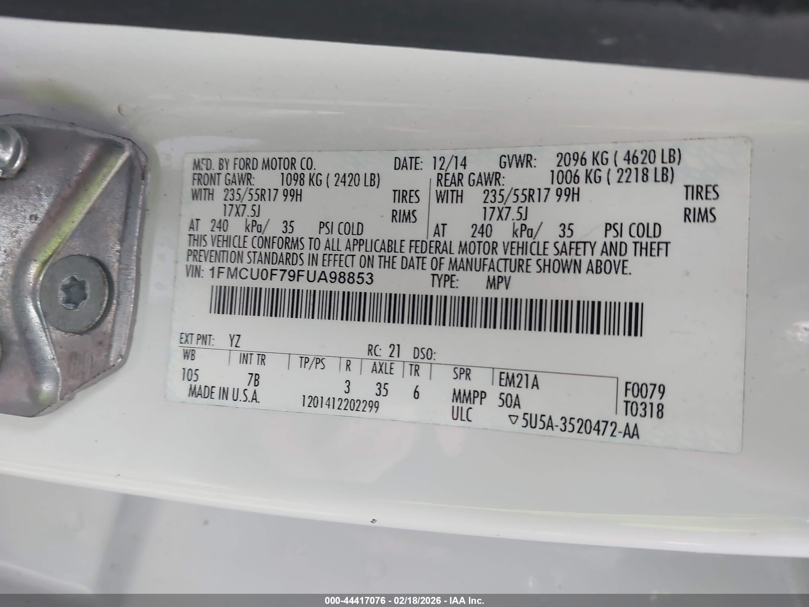FORD ESCAPE image 9