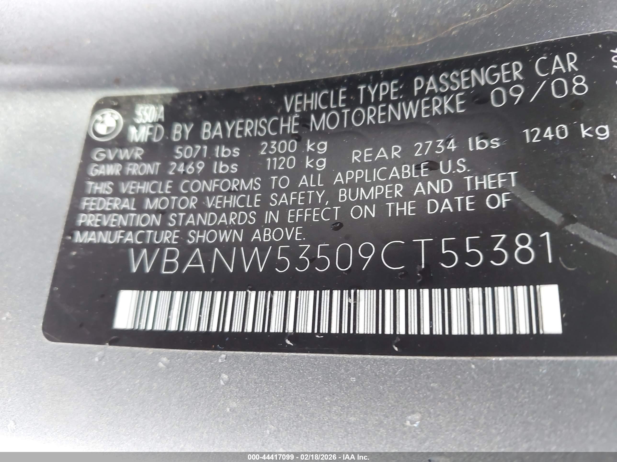 BMW 550I image 9