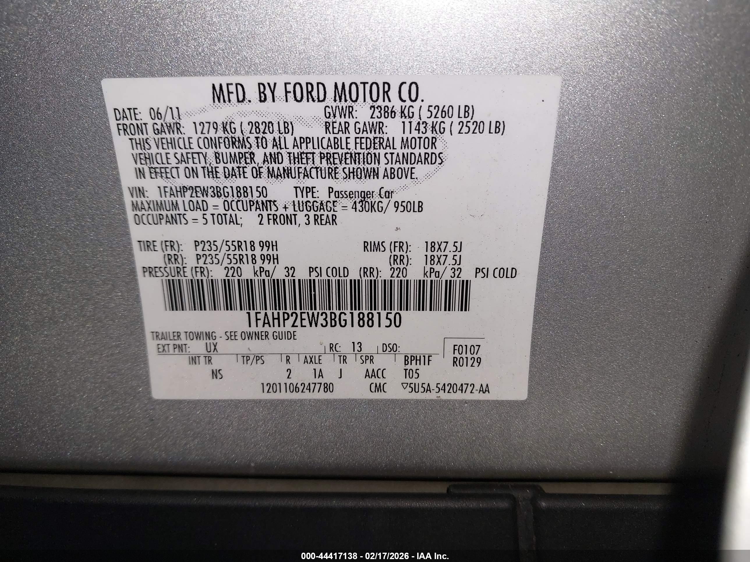 FORD TAURUS image 9