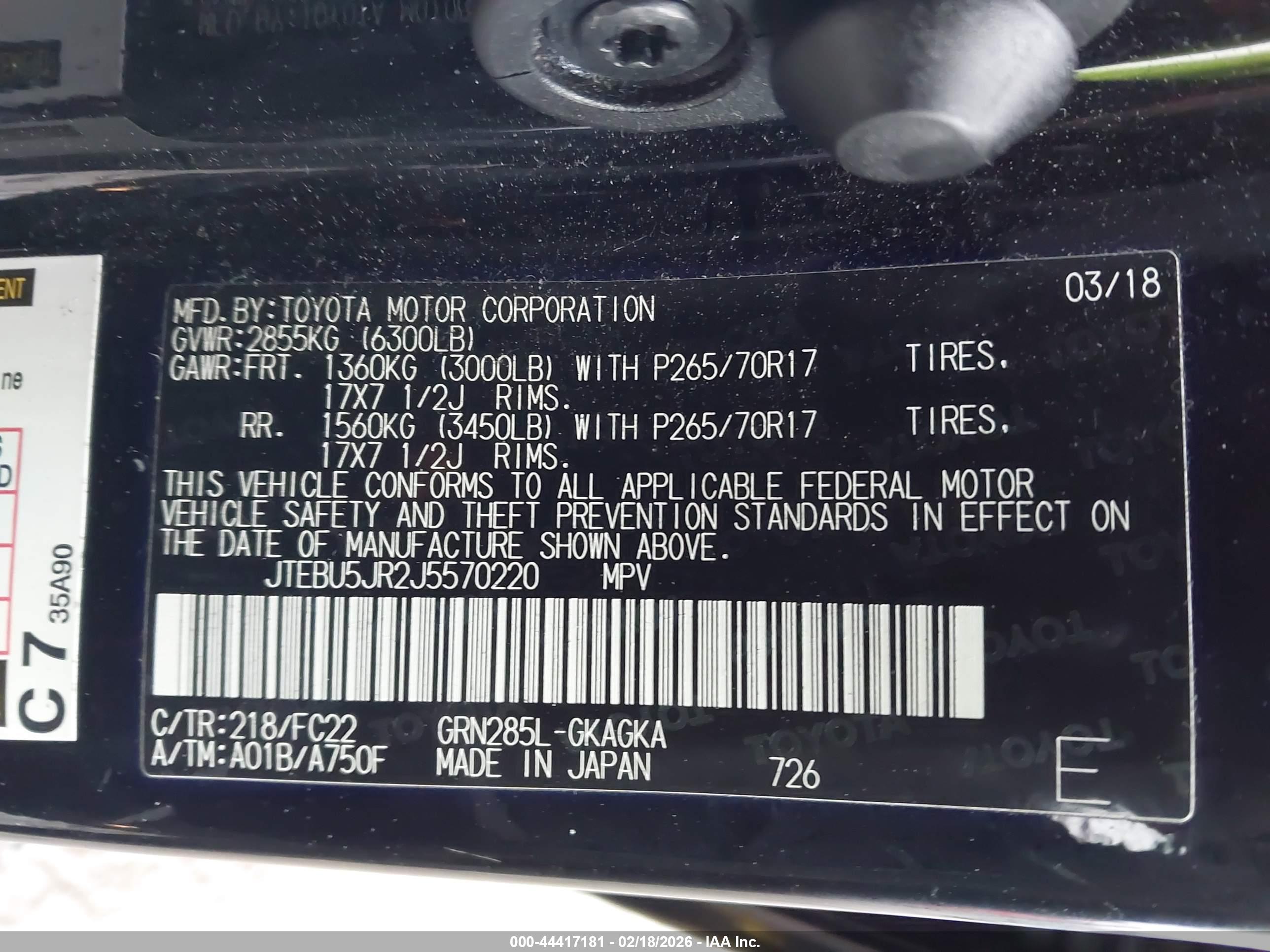 TOYOTA 4RUNNER image 9