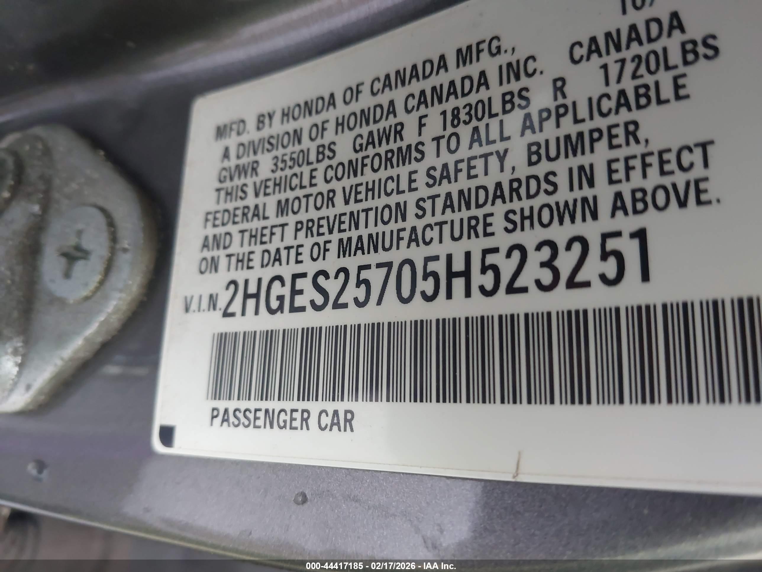 HONDA CIVIC image 9