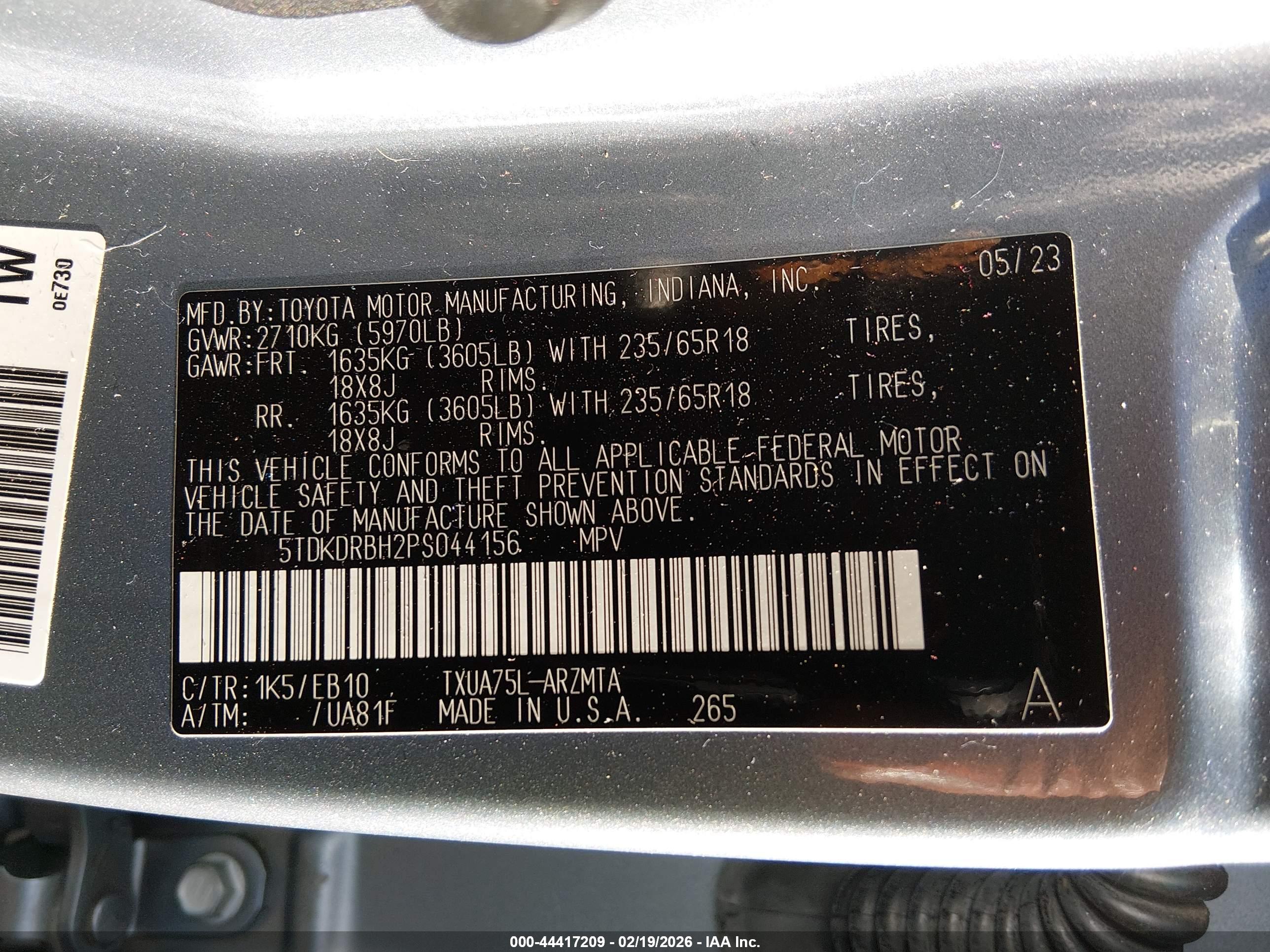 TOYOTA HIGHLANDER image 9
